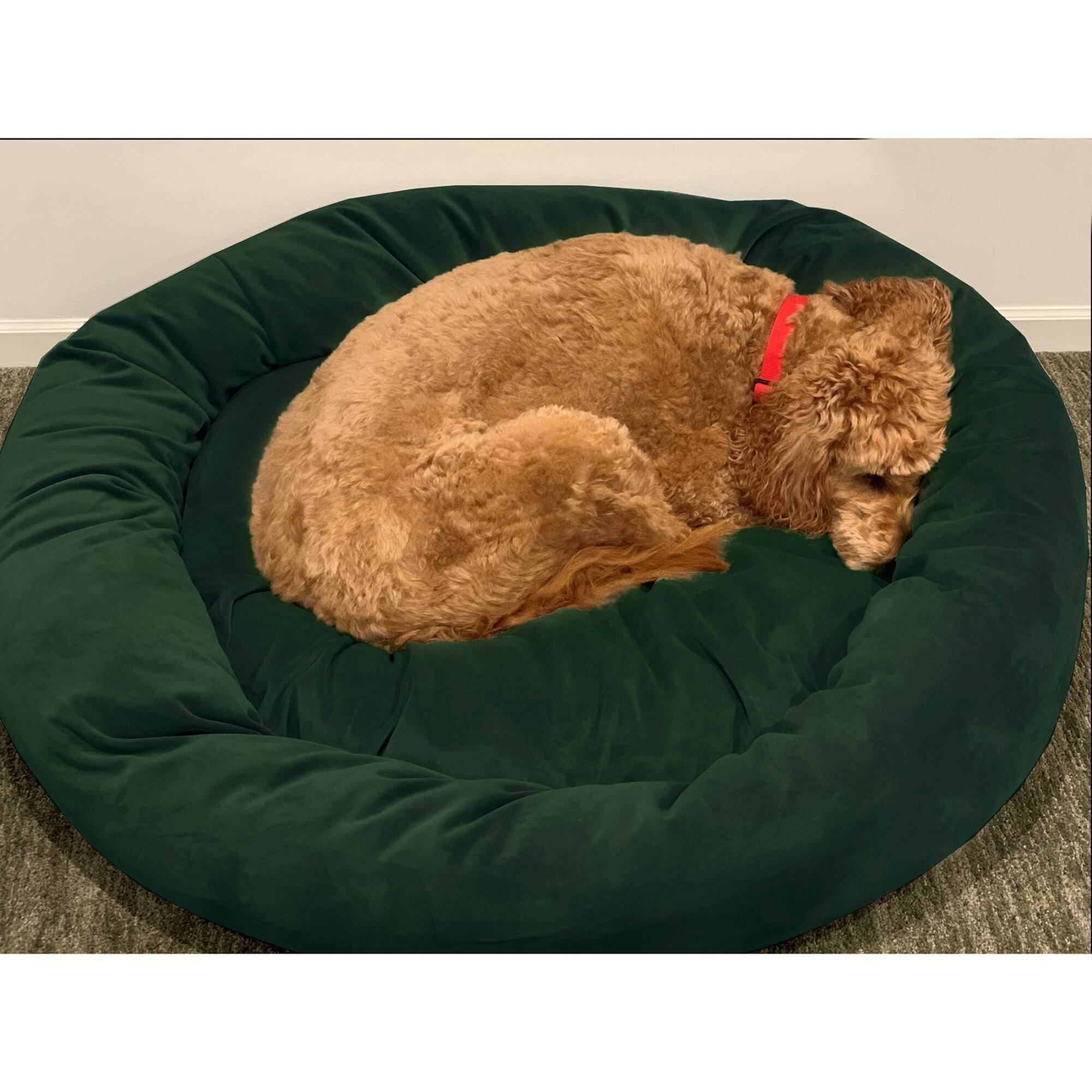 Royal Pet Bed Medium Washable Luxury Velvet Dog Bed
