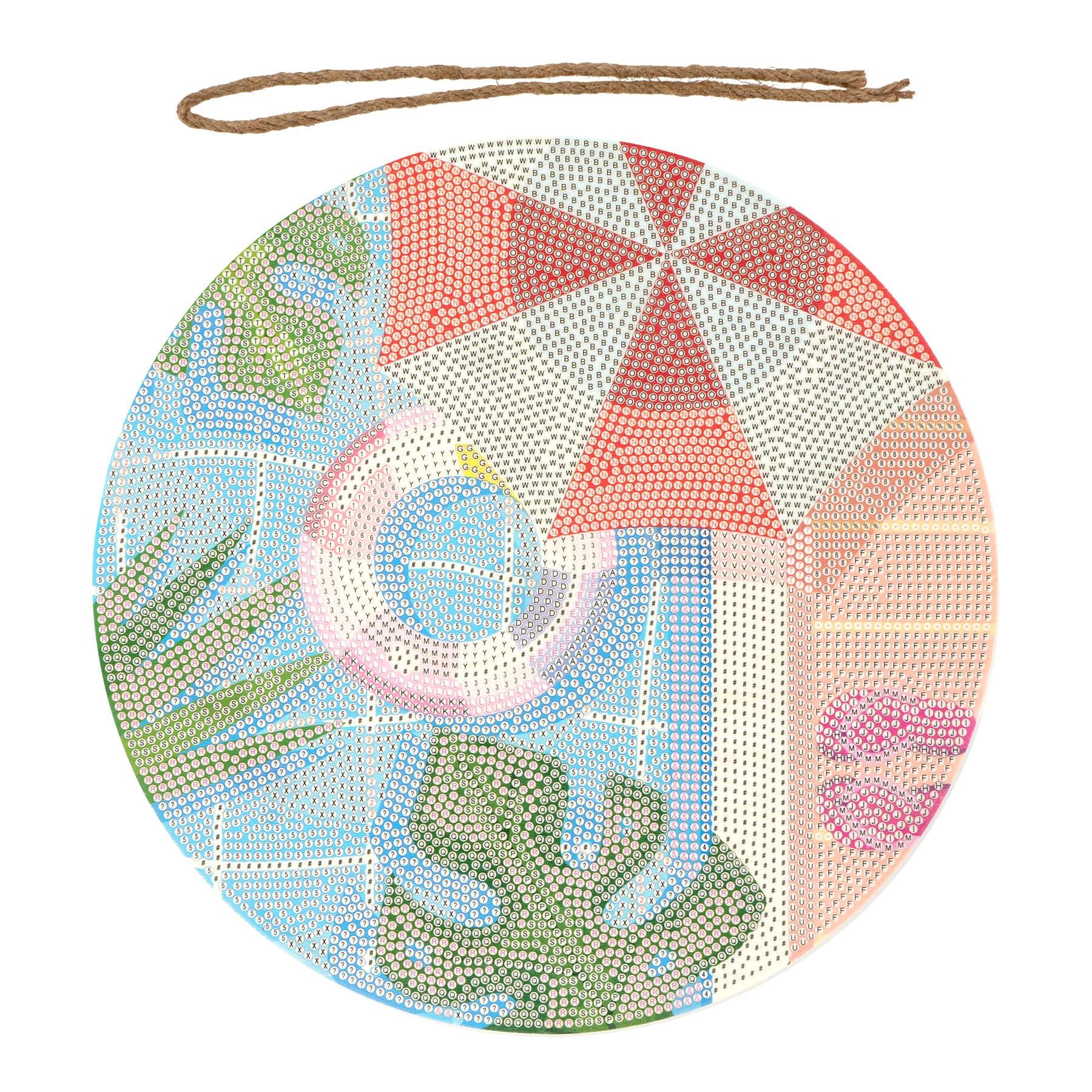 Swimming Pool Wood Plaque Diamond Art Kit by Make Market&#xAE;
