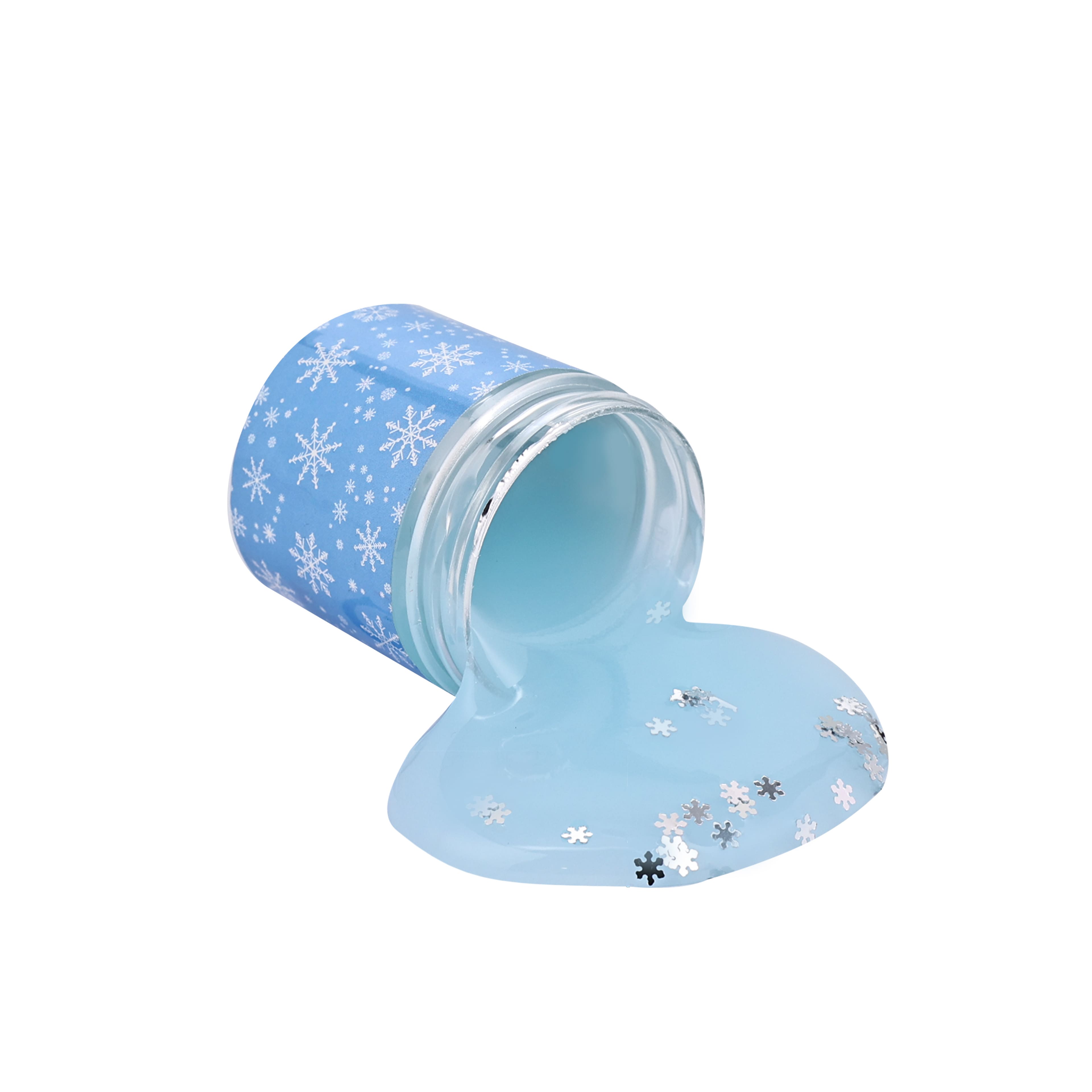 Snowflake Slime with Confetti by Creatology&#x2122;