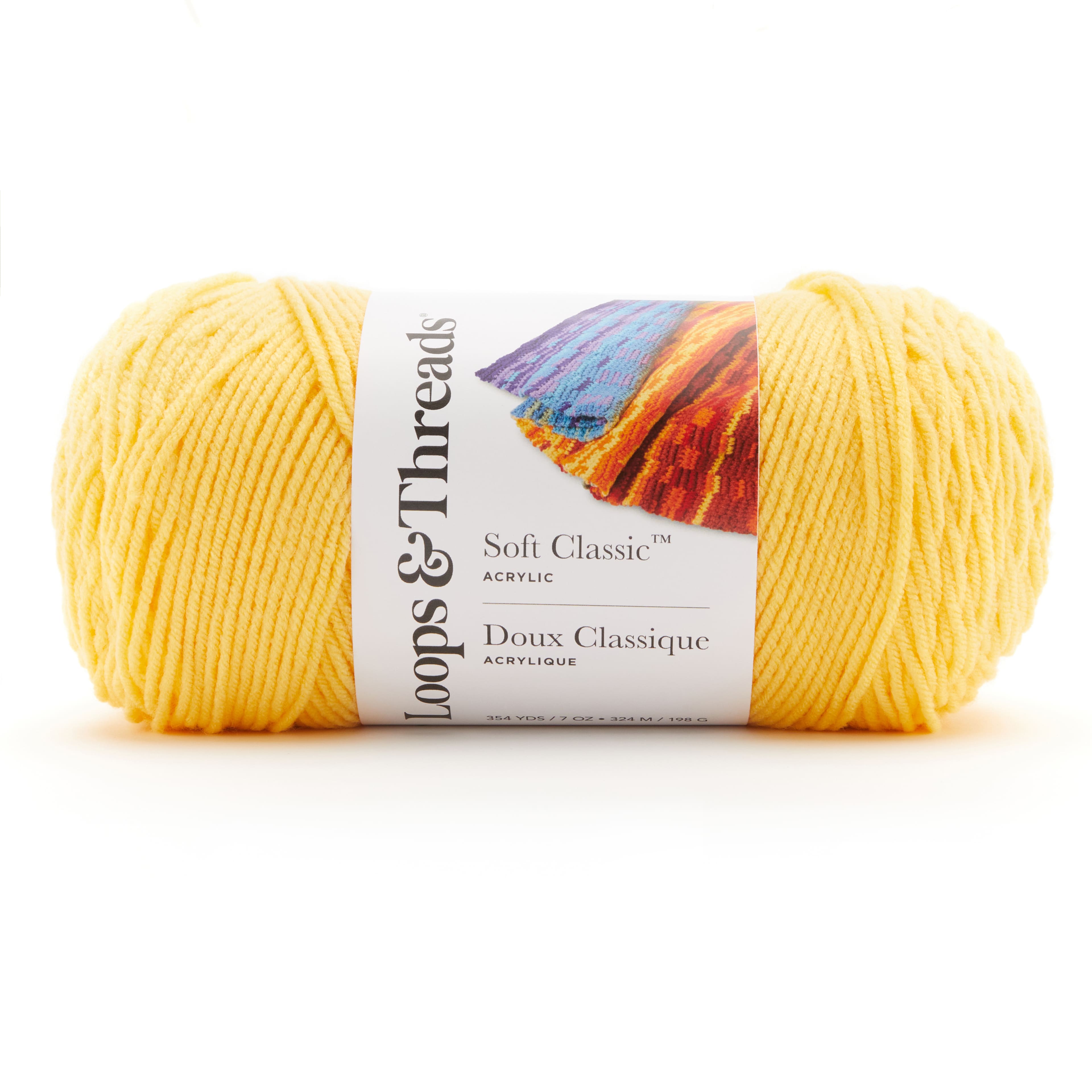 Soft Classic™ Solid Yarn by Loops & Threads®