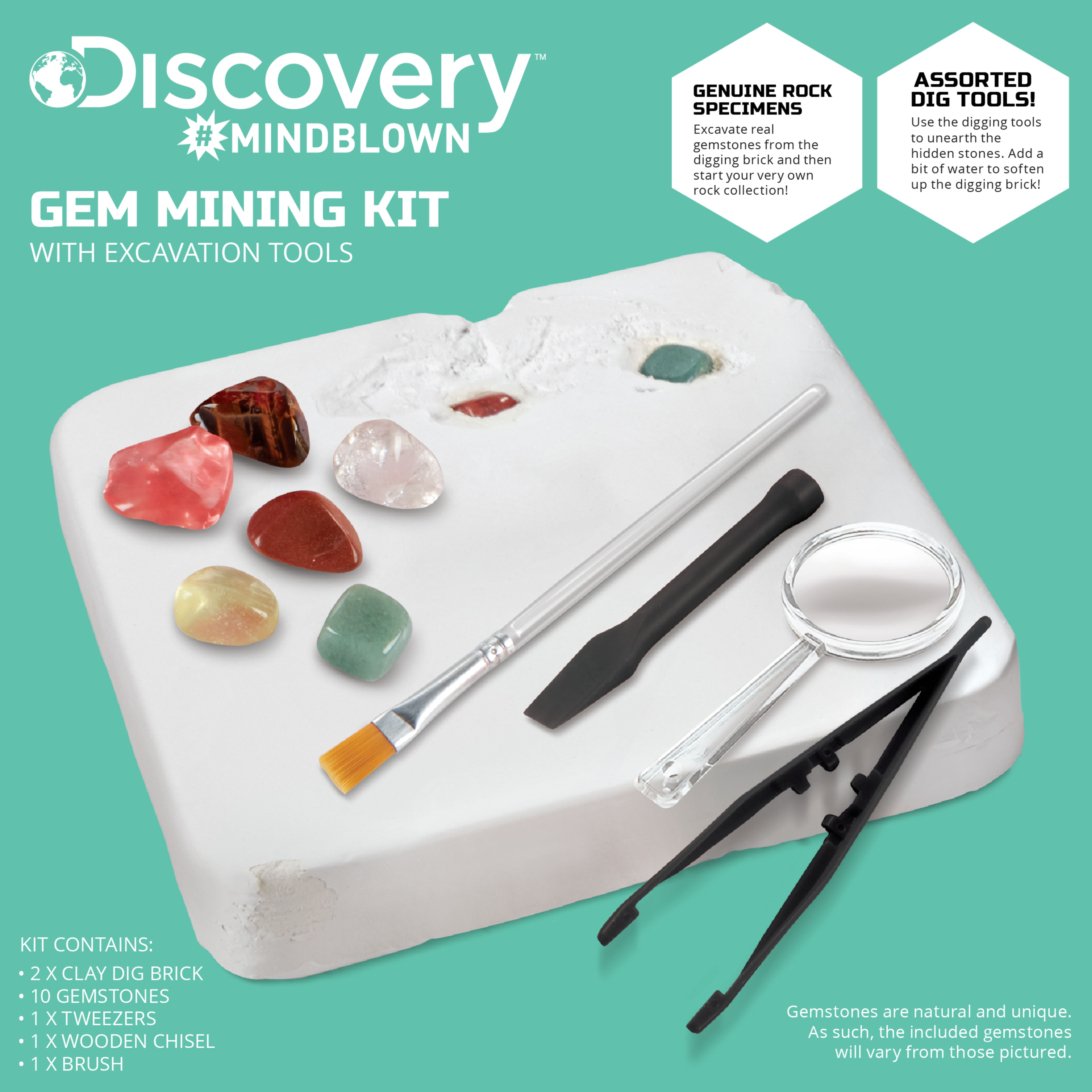 Discovery&#x2122; Mindblown Gem Mining Kit