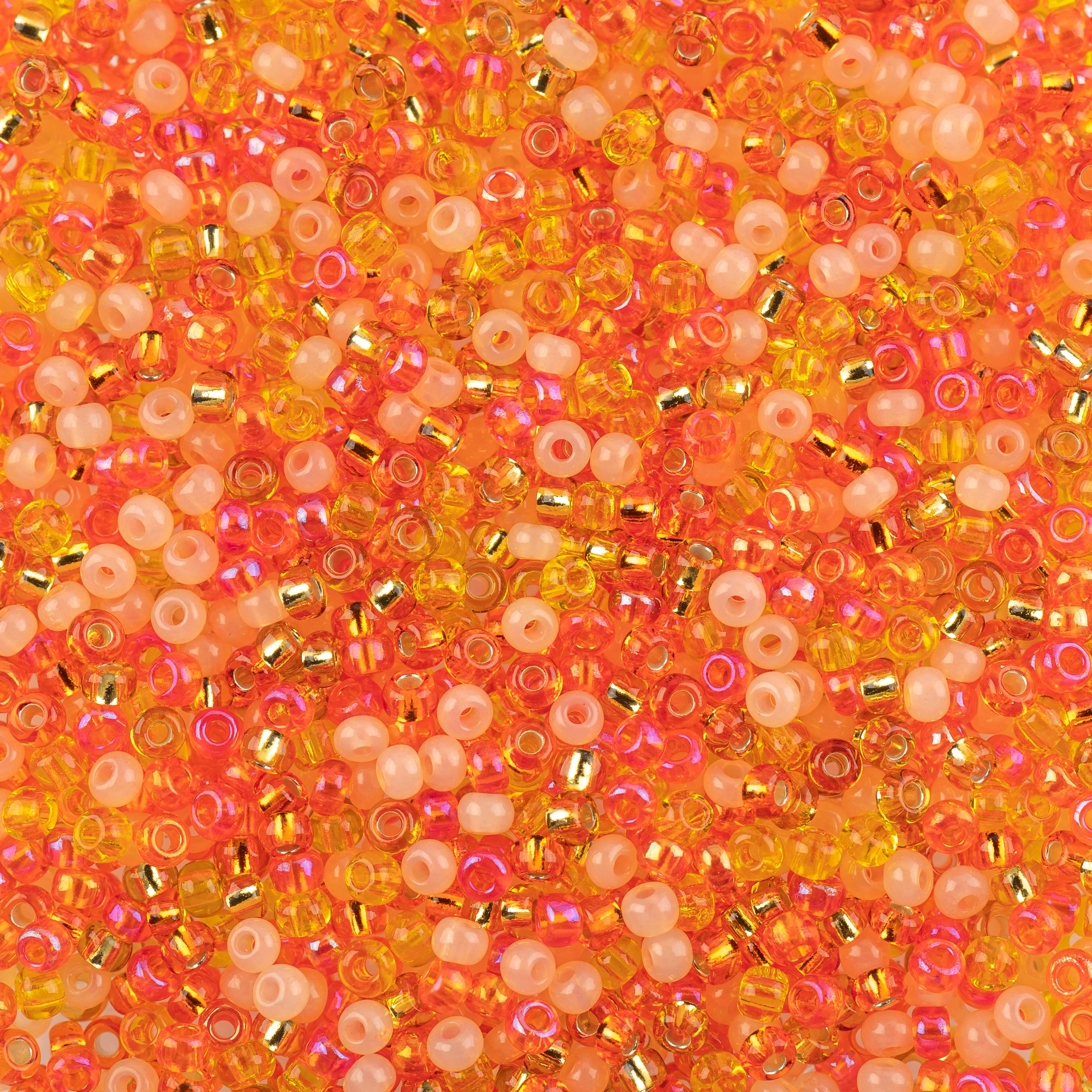 John Bead 11/0 Czech Glass Seed Beads, 23g