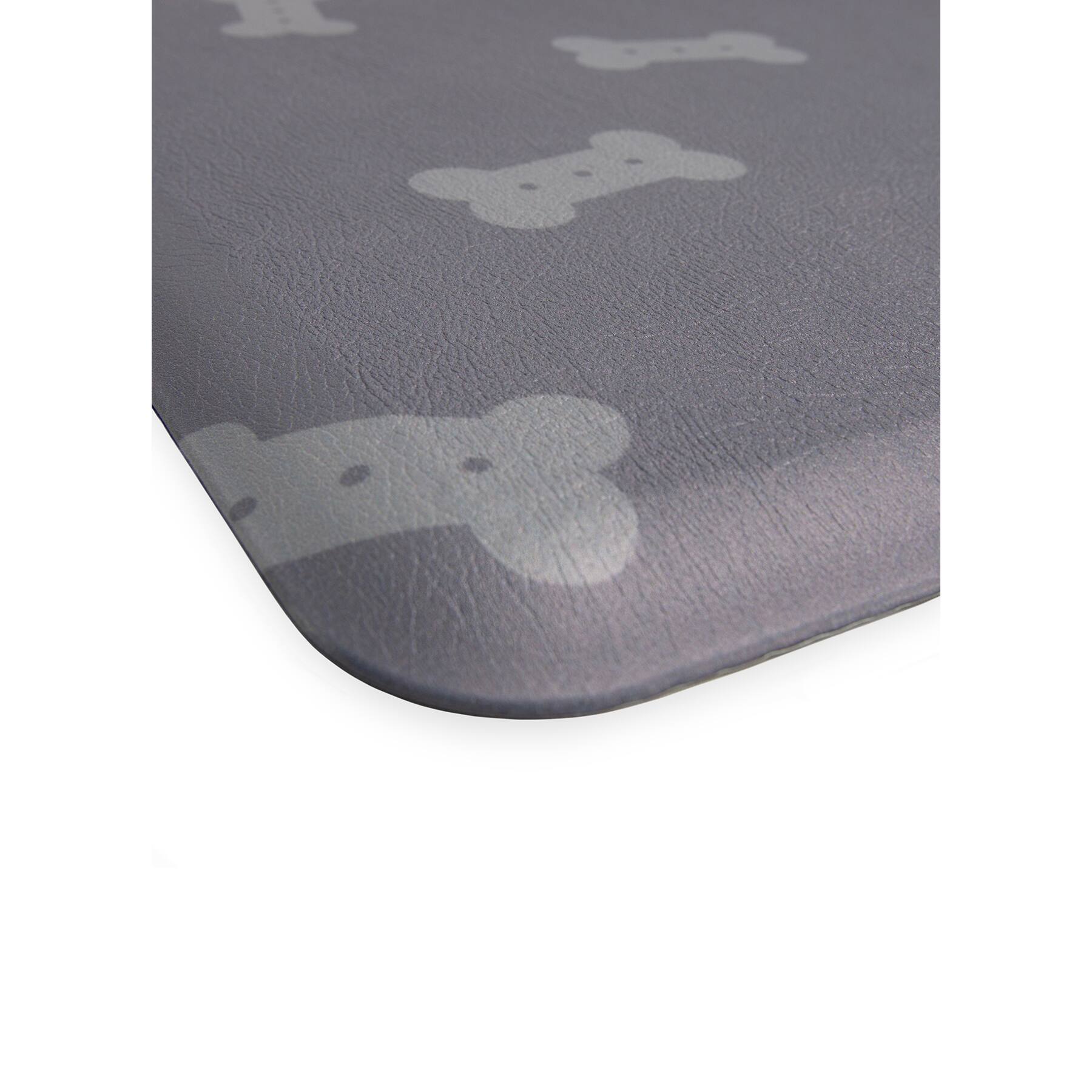 FloorPops Bones Blue Anti-Fatigue Comfort Floor Mat, 32" x 20"