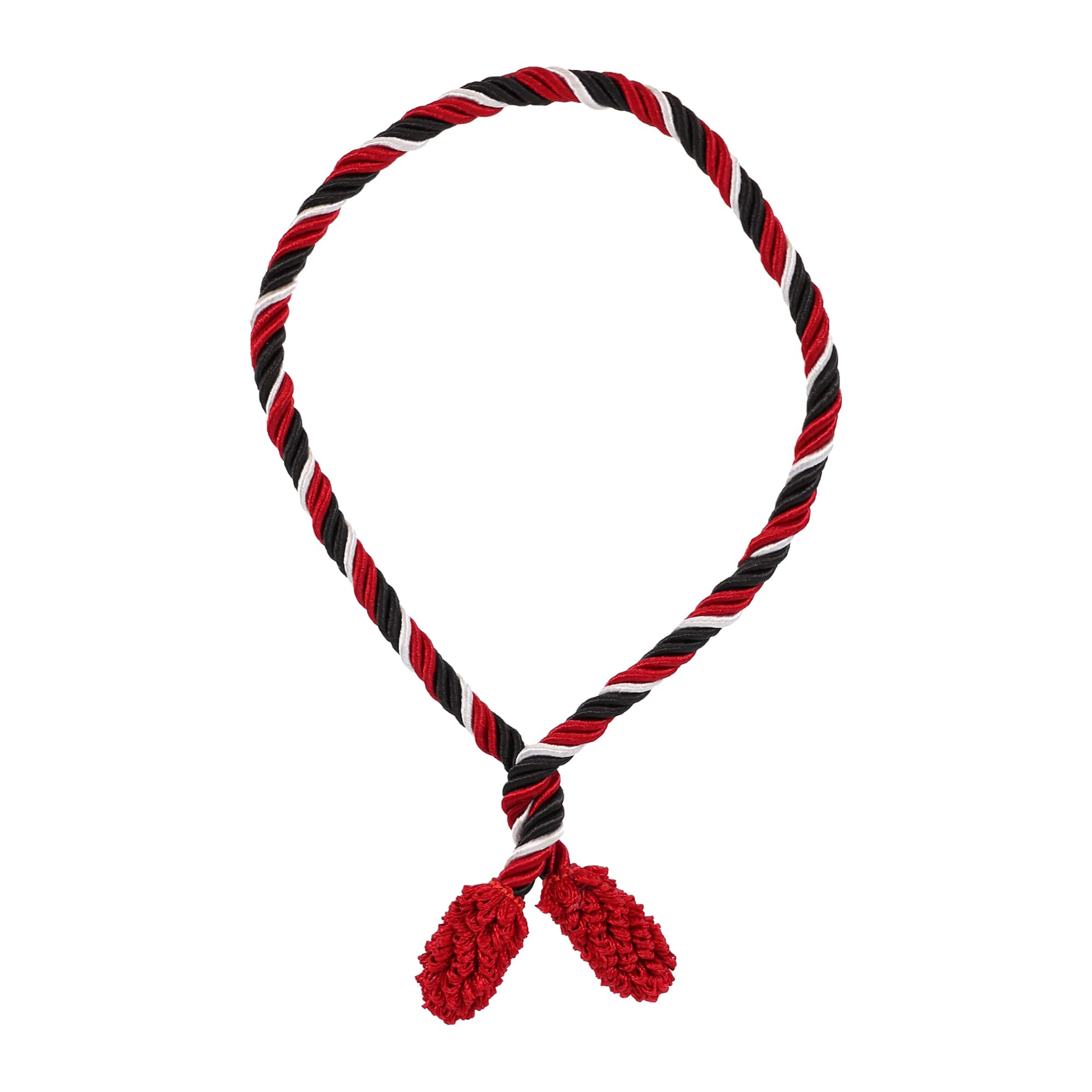 Haute Decor 16&#x22; Black, Red &#x26; White Decorative Twist Ties, 6ct.