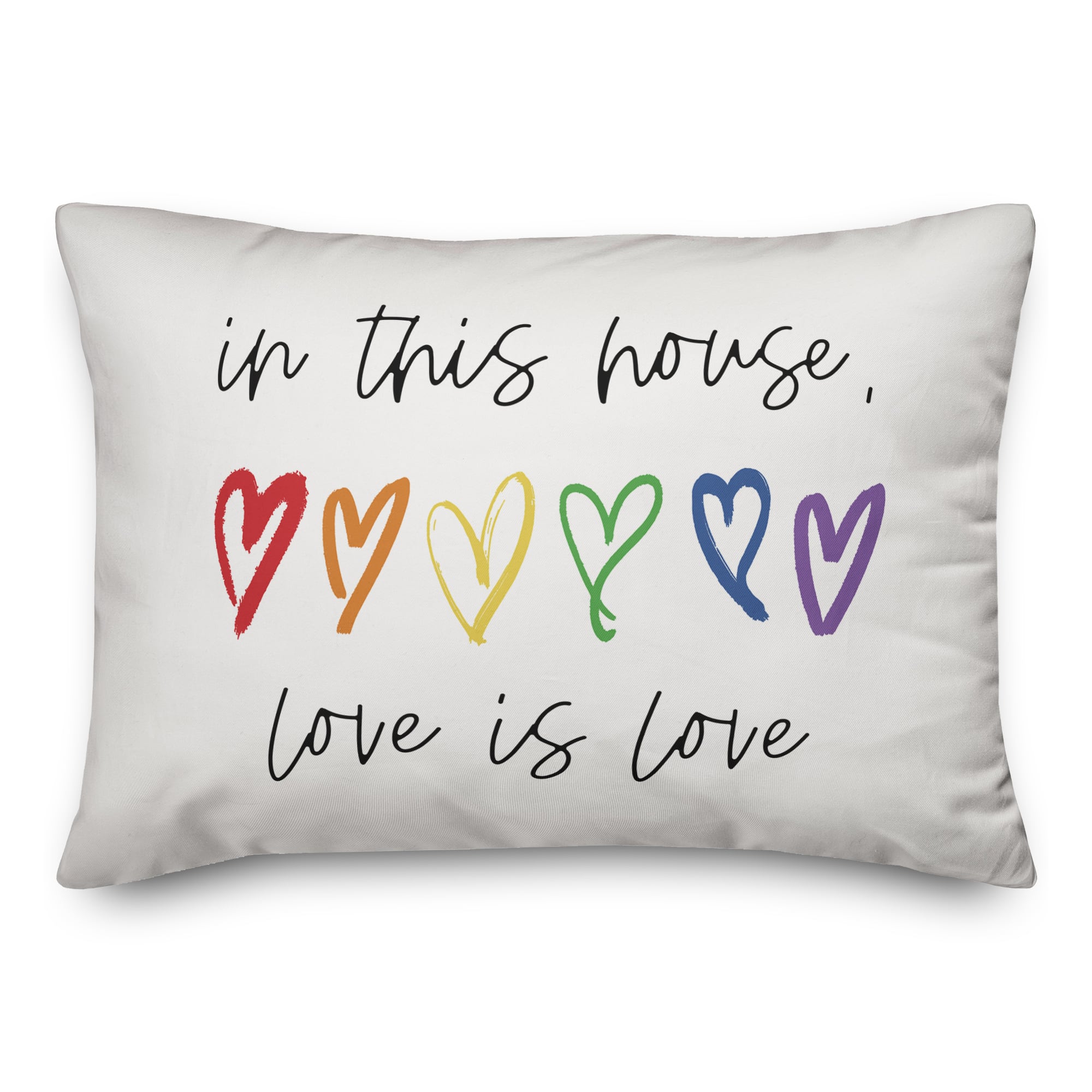 Love Is Love Throw Pillow
