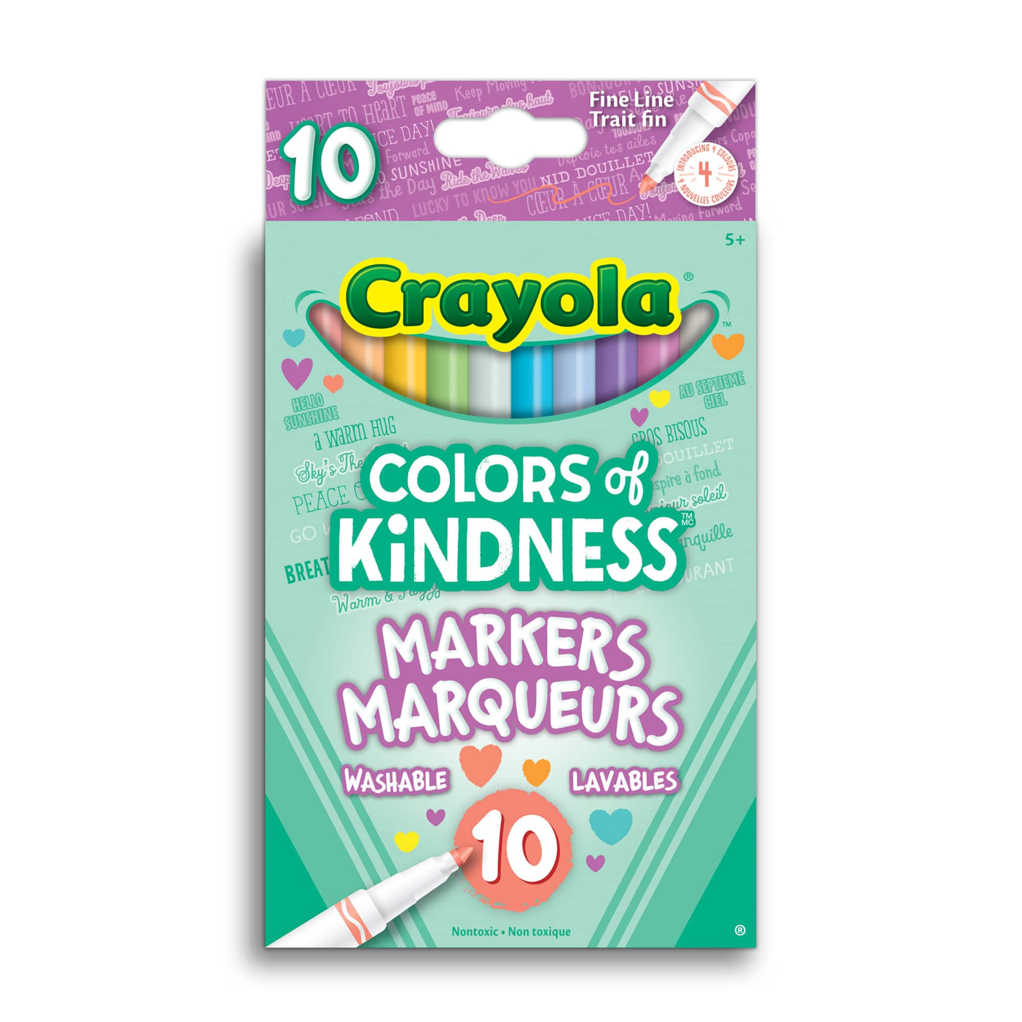 Crayola&#xAE; Colors of Kindness&#x2122; Fine Line Markers