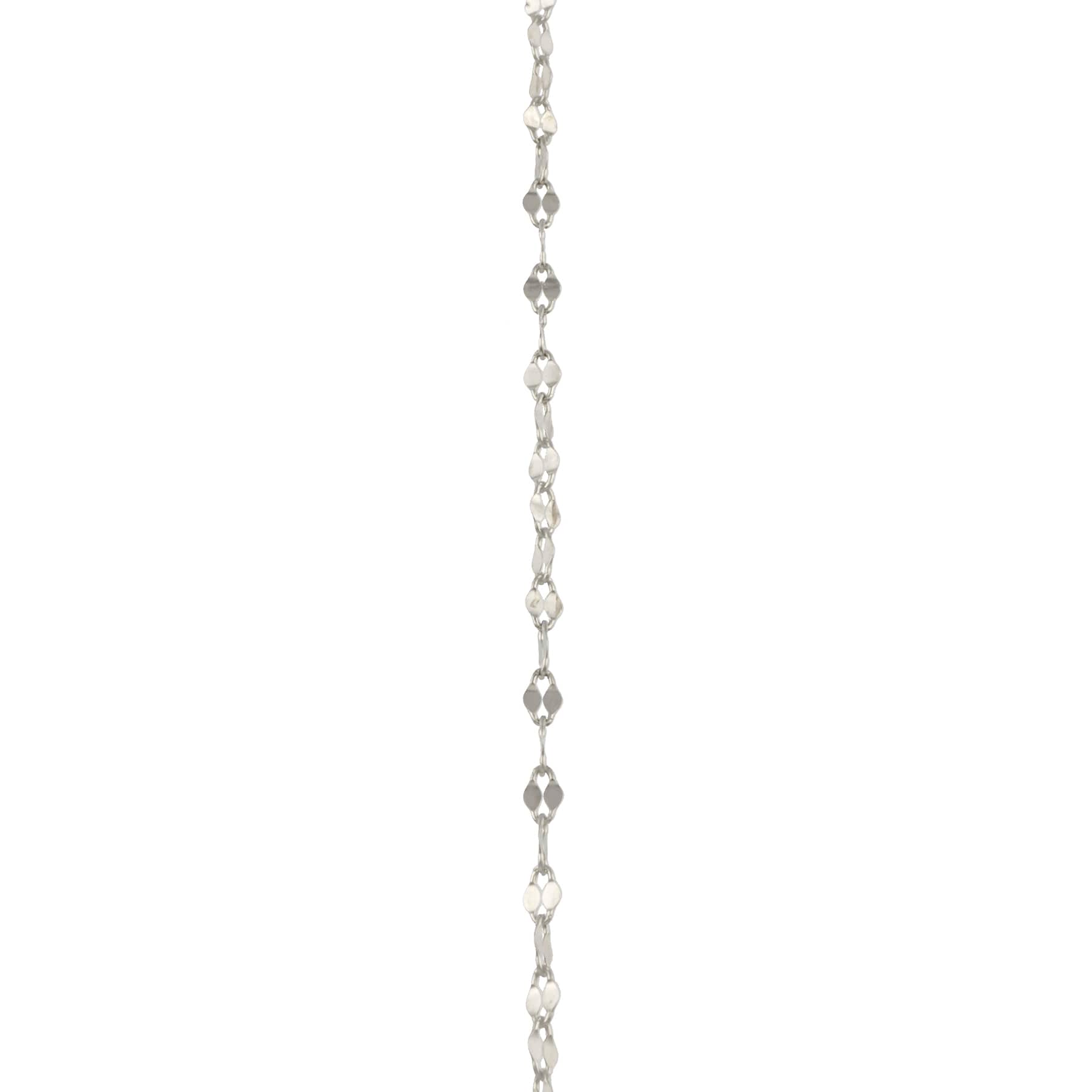 Silver Beaded Chain - 30 Inches - Replacement Chain - Agent Gear USA