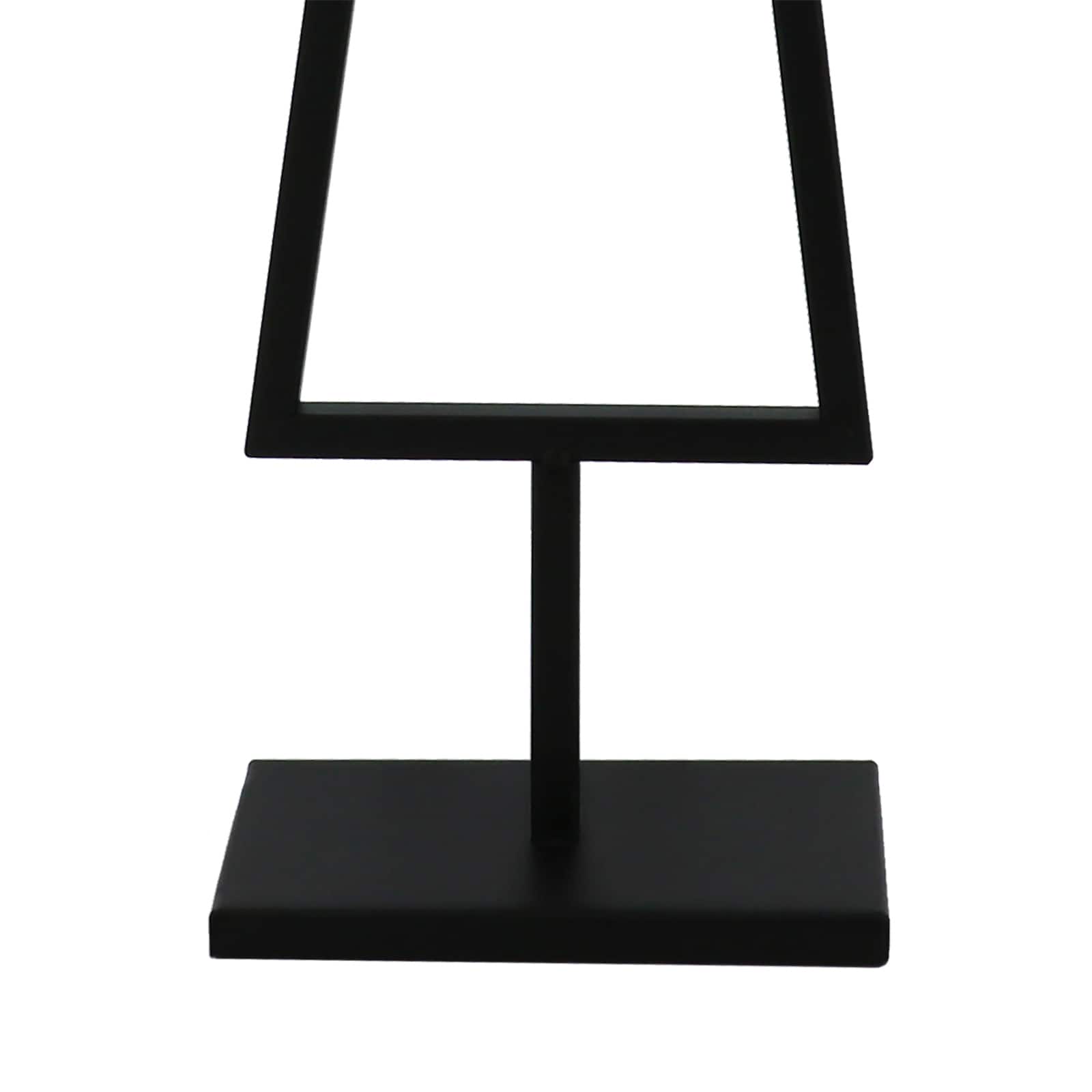 Black Metal Triangle Tree Tabletop D&#xE9;cor by Ashland&#xAE;
