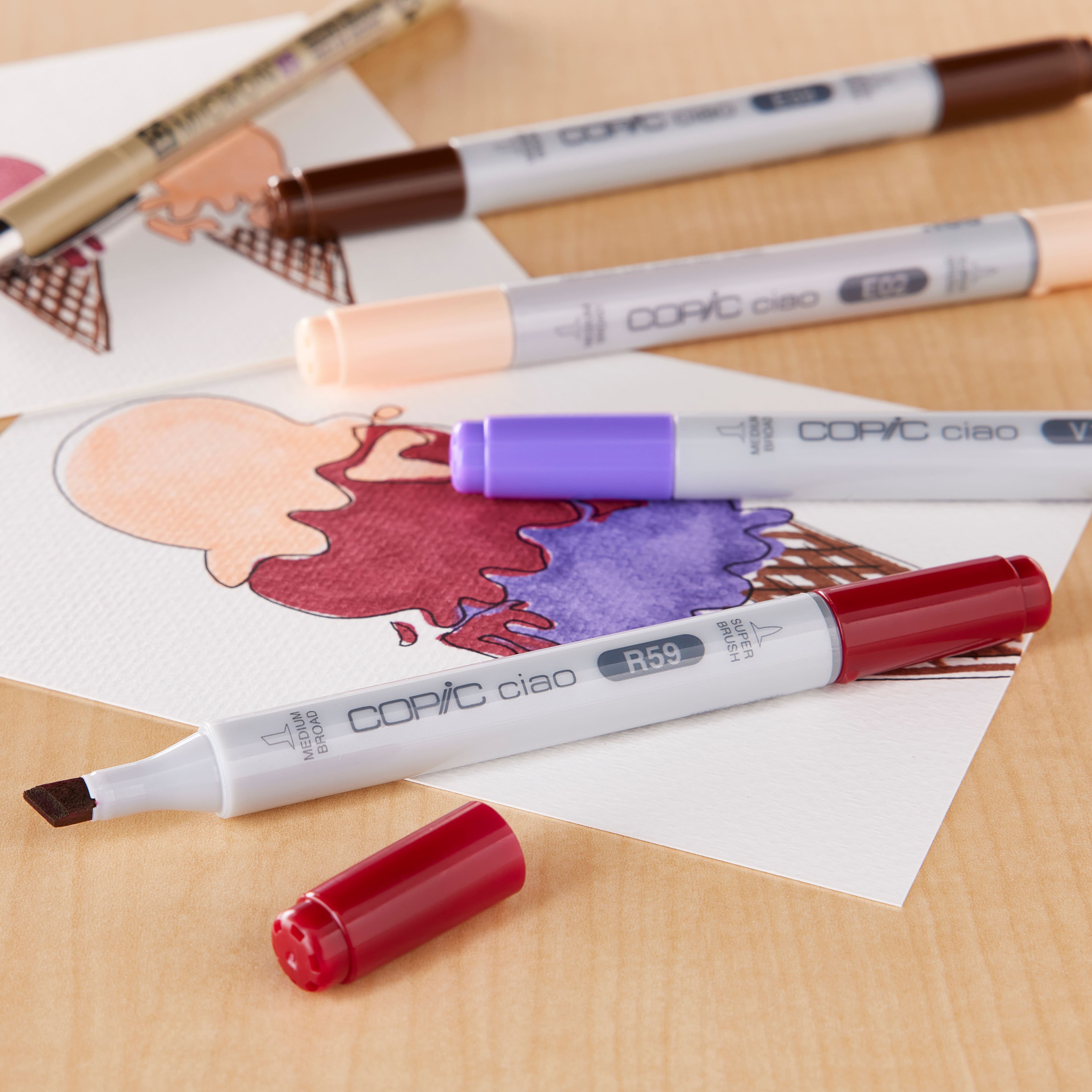 Copic&#xAE; Ciao Marker, Reds