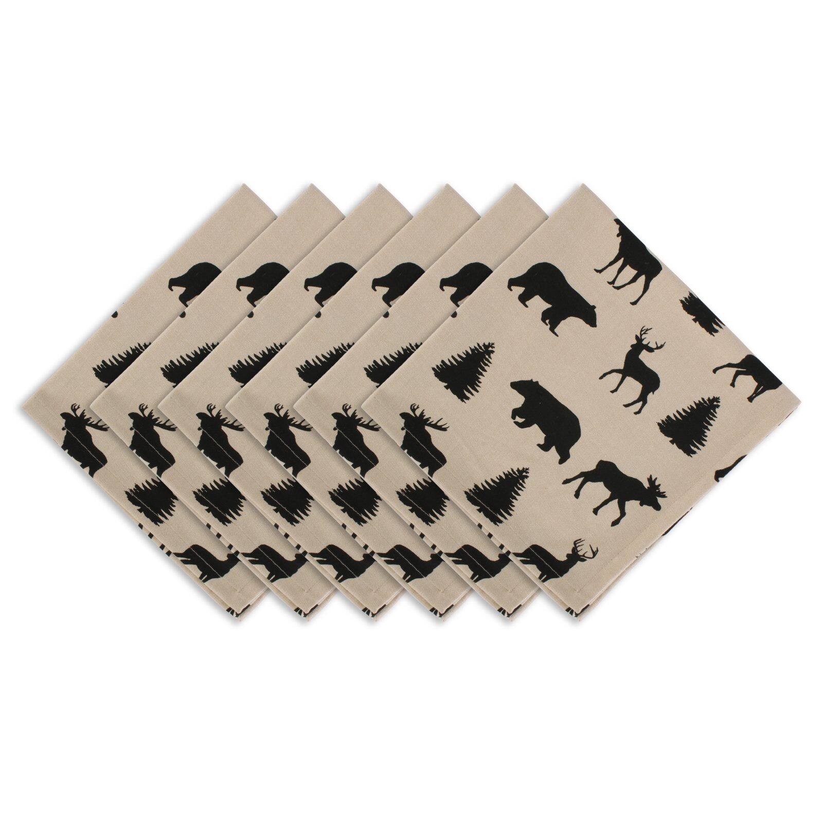 DII® Big Game Cloth Dinner Napkins, 6ct.