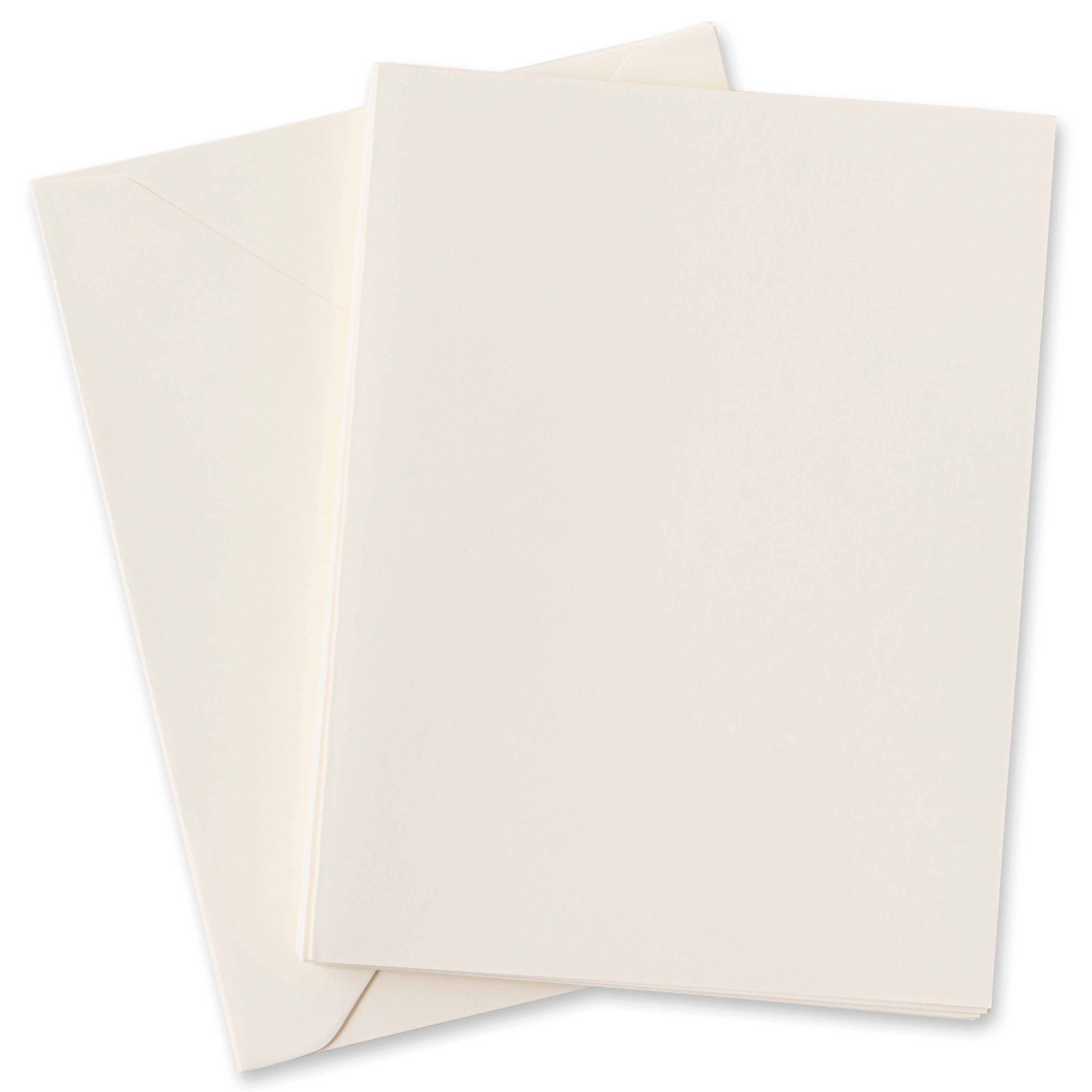 Ivory Cards & Envelopes by Recollections™, 4.25" x 5.5"
