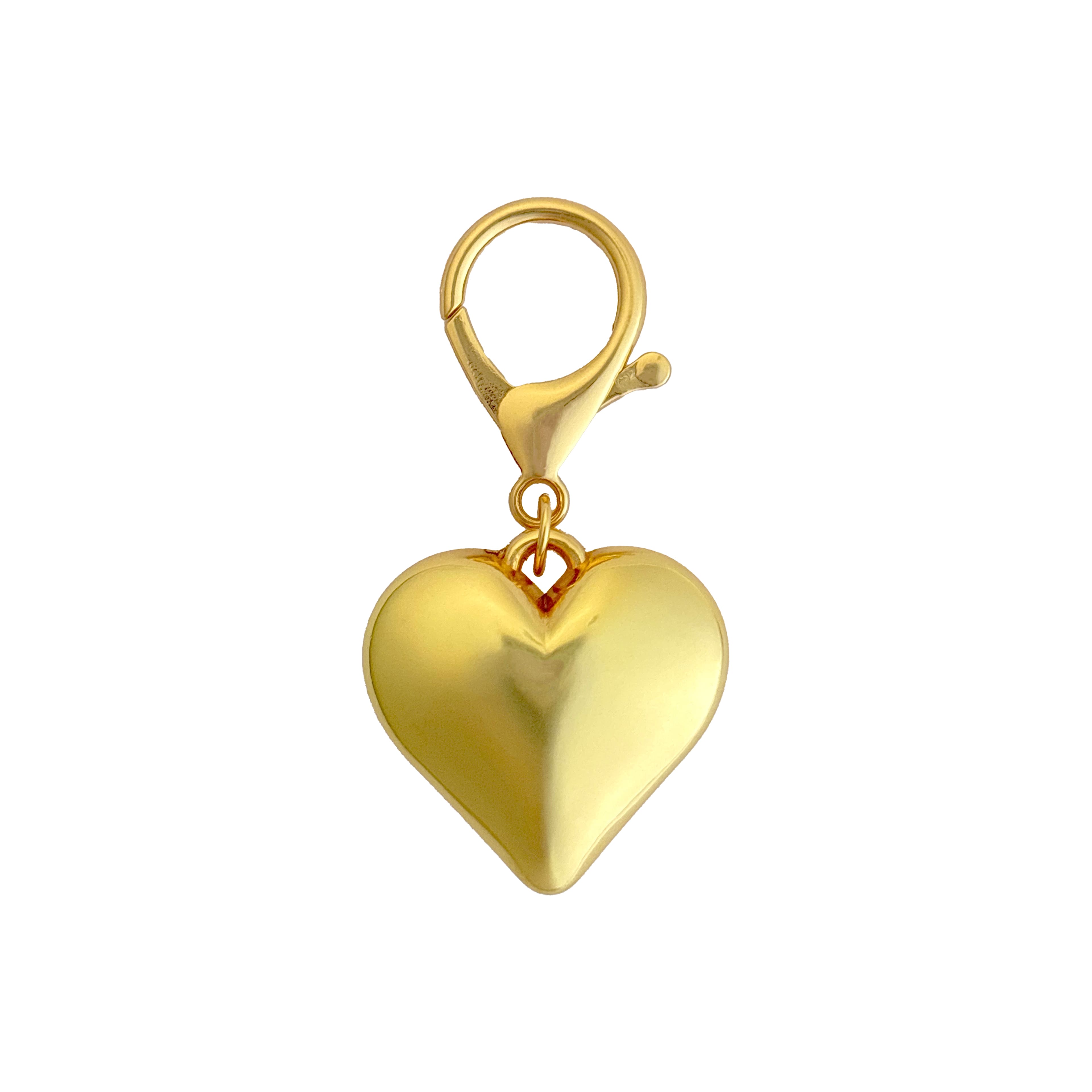 Blue Moon Studio&#x2122; Large Gold-Colored Heart Charm
