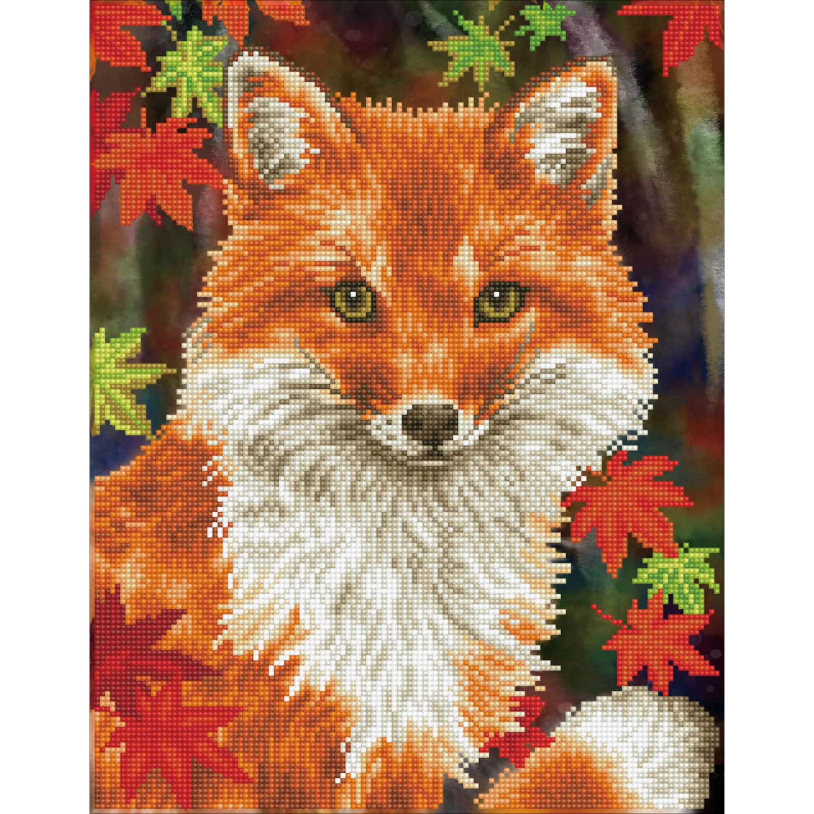 Diamond Dotz® Intermediate Level Foxy Diamond Painting Kit