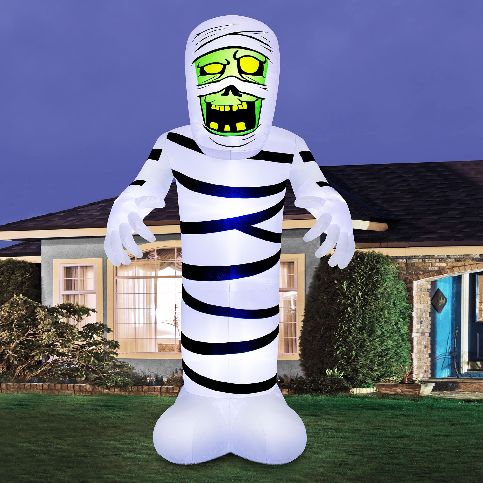 20ft. Airflowz&#xAE; Inflatable Halloween Light Up Mummy