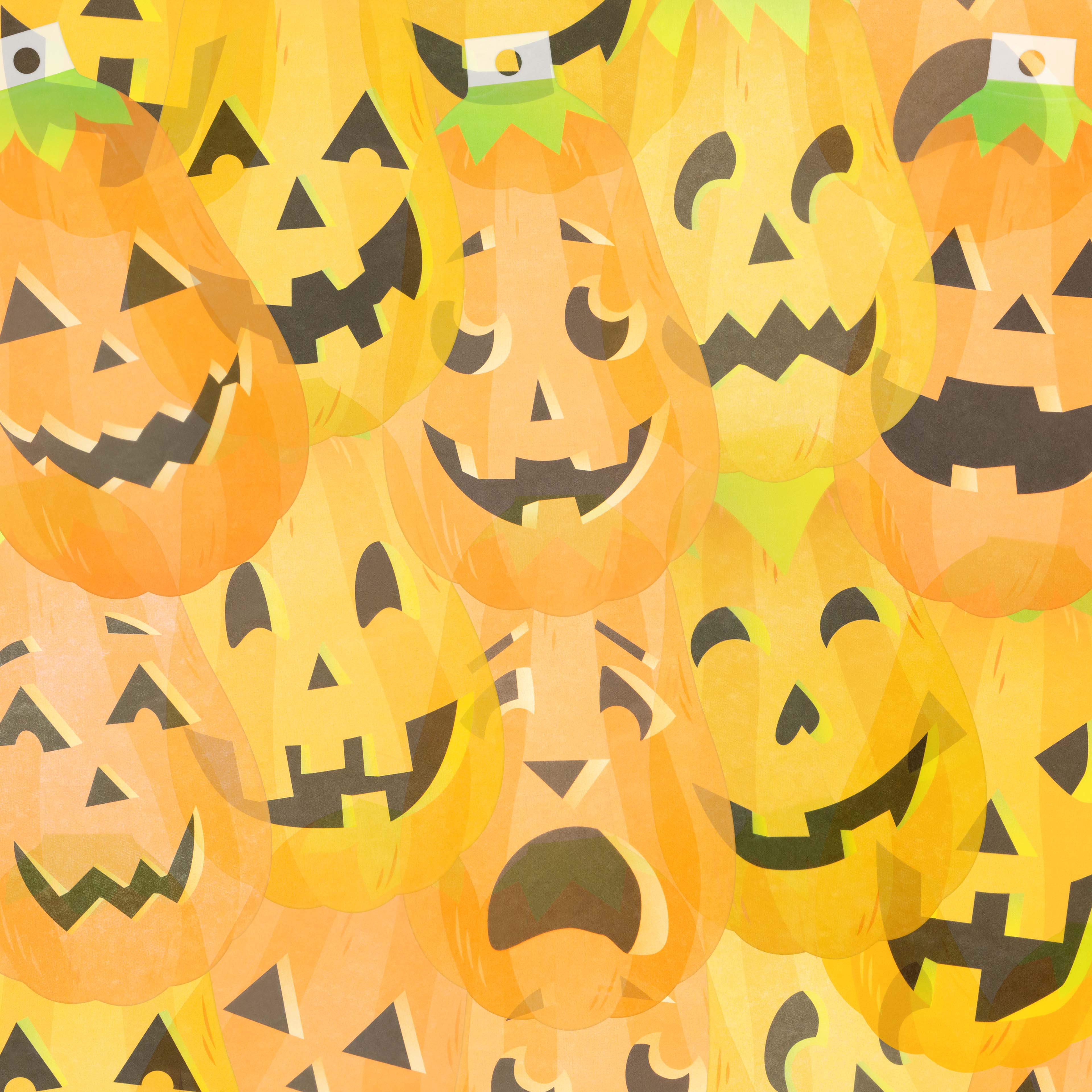 4" x 7" Jack-O'-Lantern Acetate Pad by Recollections™, 20 Sheets