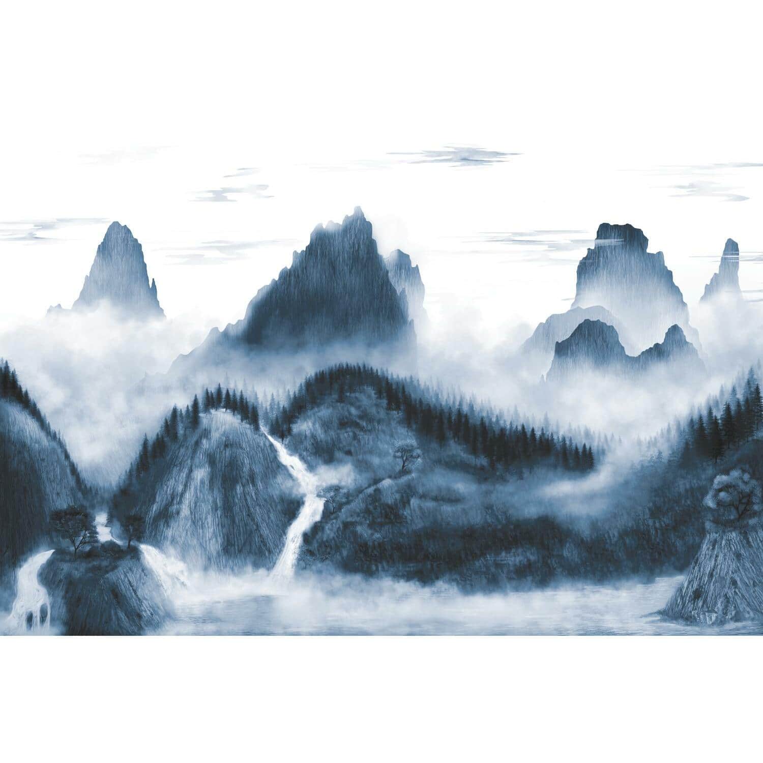 RoomMates Majestic Mountains Peel &#x26; Stick Wallpaper