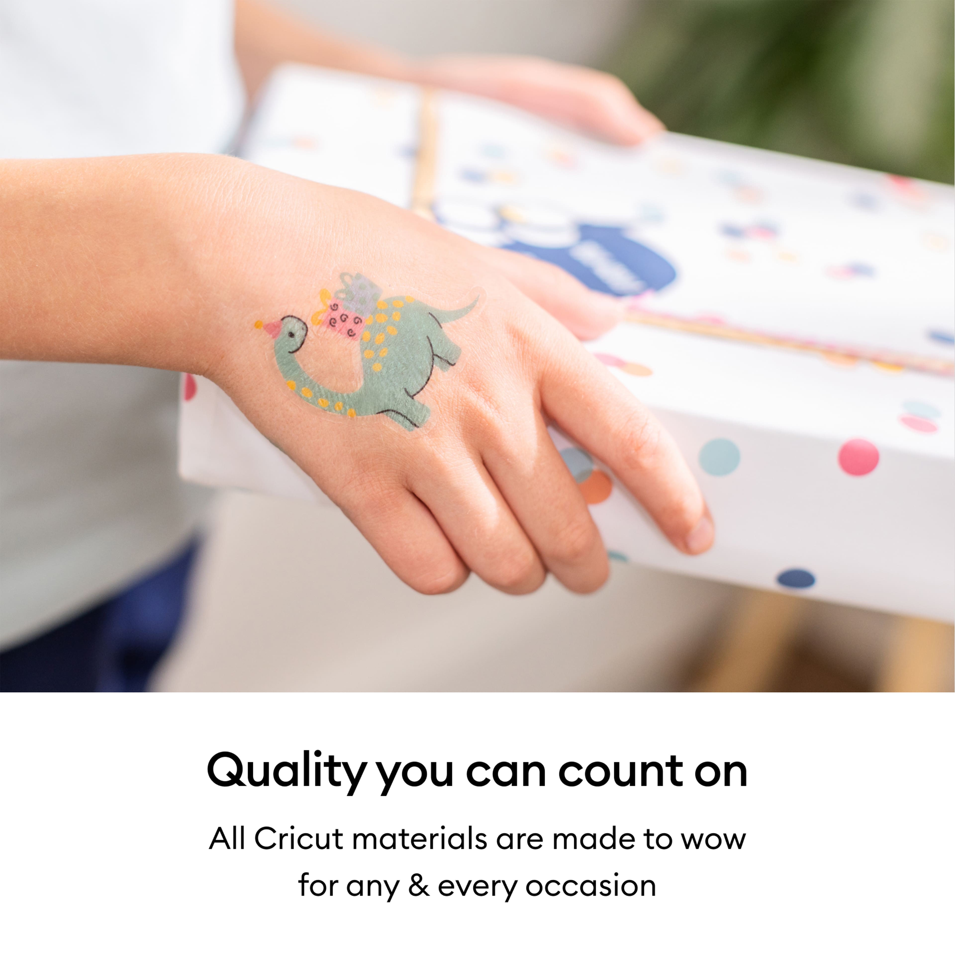 Cricut&#xAE; 8.5&#x22; x 11&#x22;  Transparent Printable Temporary Tattoo Sheets, 3ct.