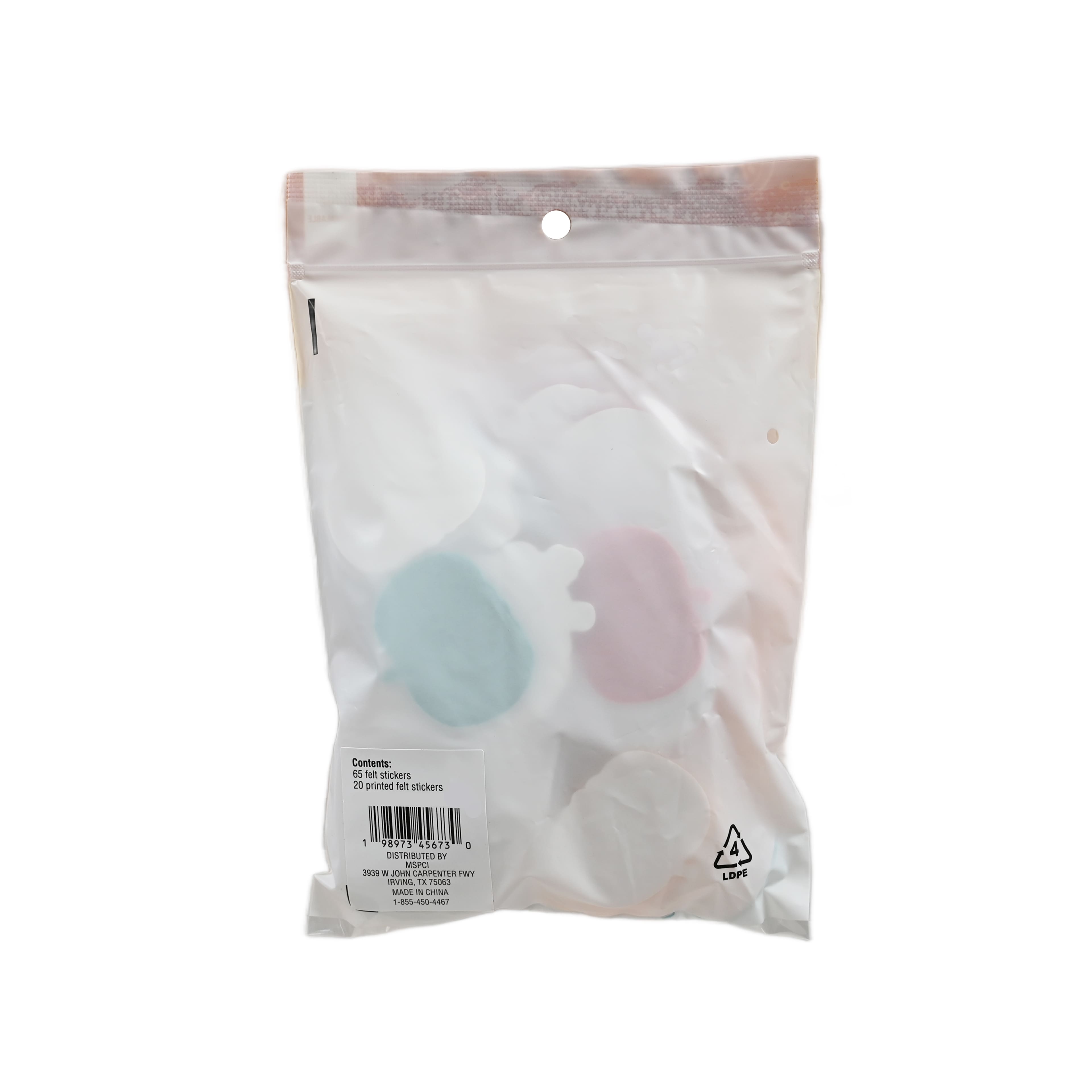 Pumpkin Felt Stickers, 85ct. by Creatology&#x2122;