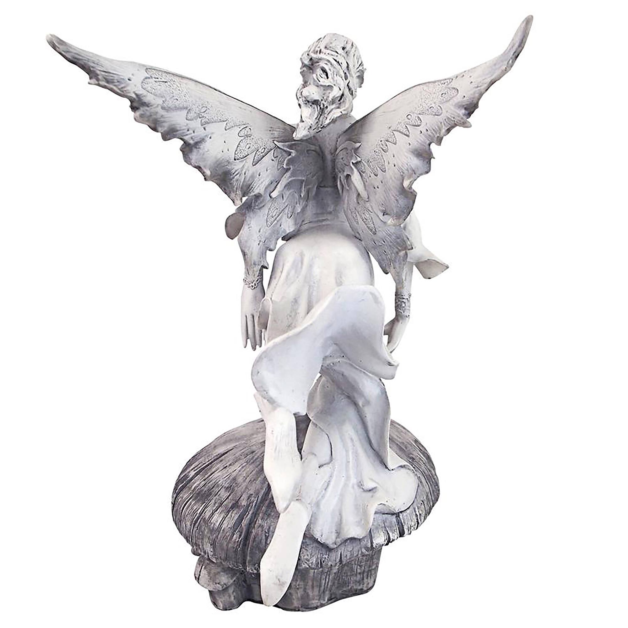Design Toscano 11&#x22; Enchanted Flight of the Garden Fairy Statue
