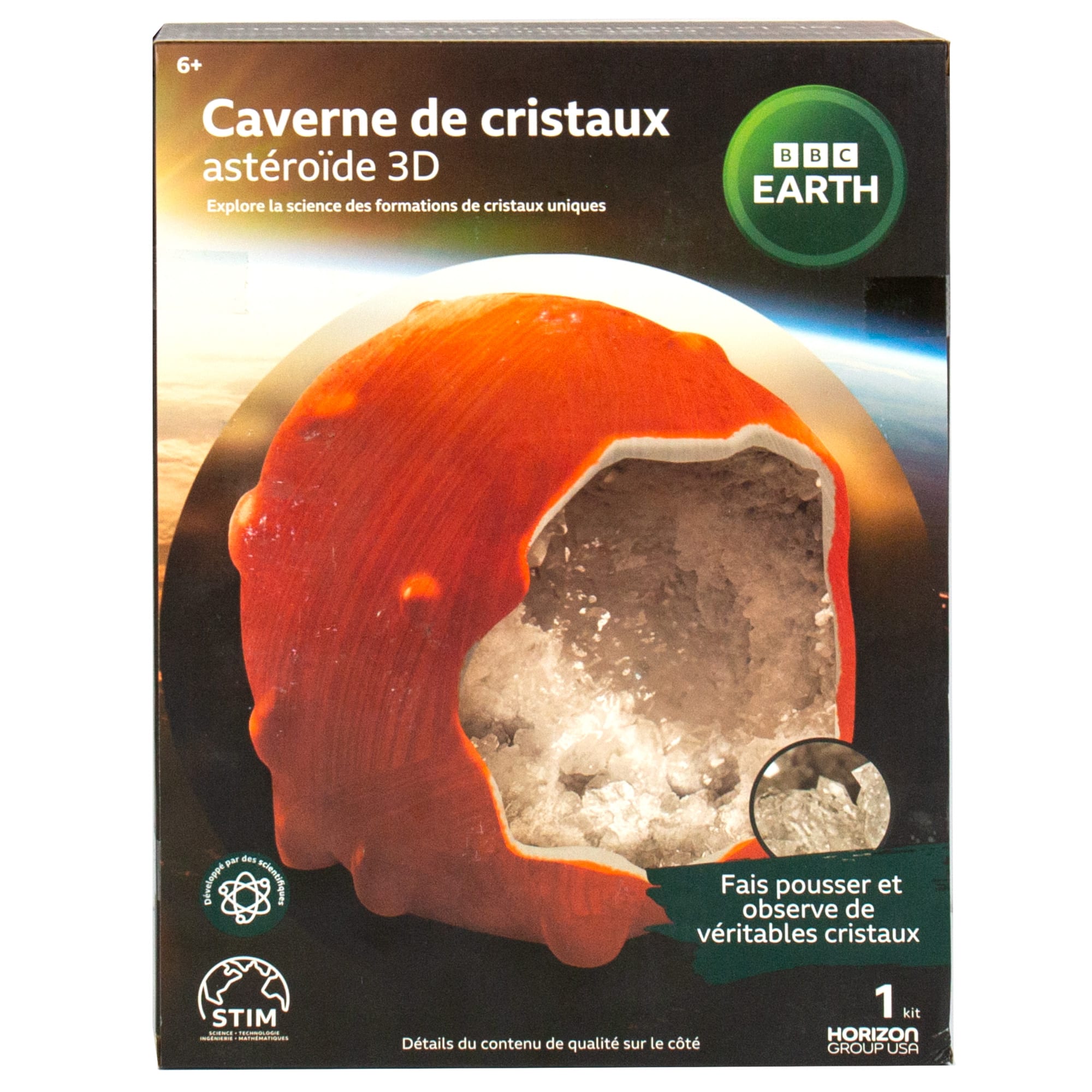 BBC Earth 3D Asteroid Crystal Cavern