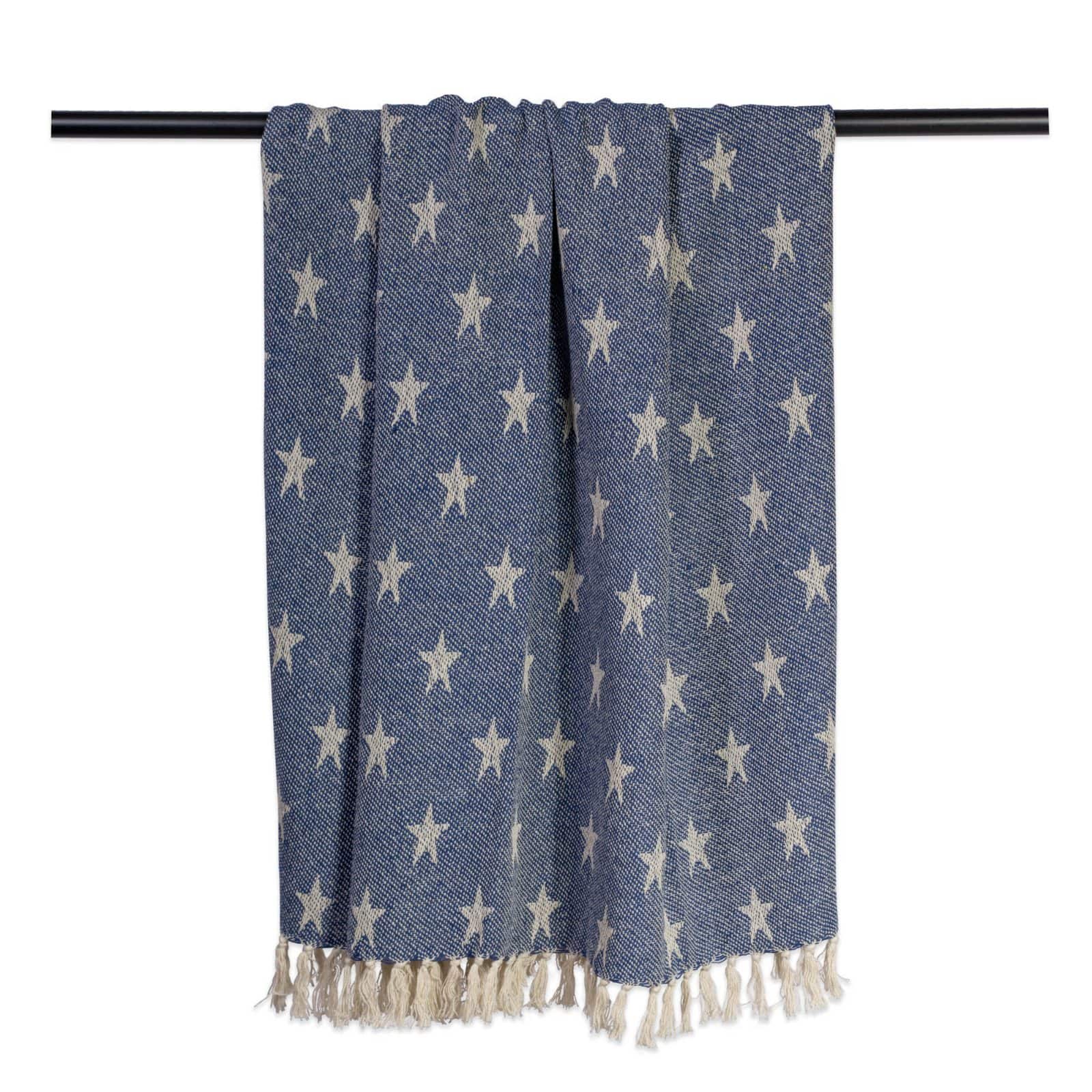 DII® Nautical Blue Stars Throw
