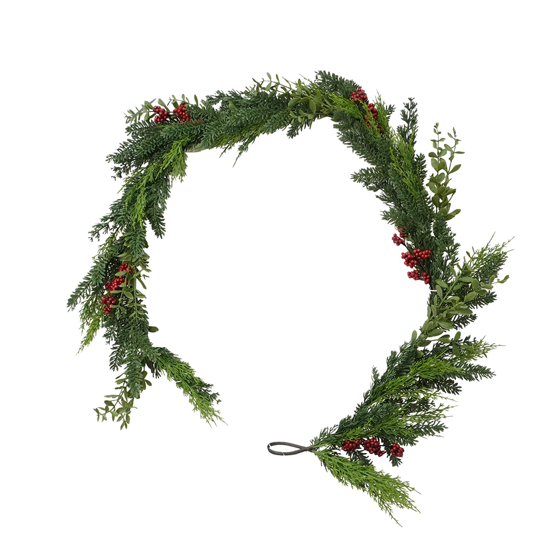 6ft. Pine & Red Berry Garland by Ashland®