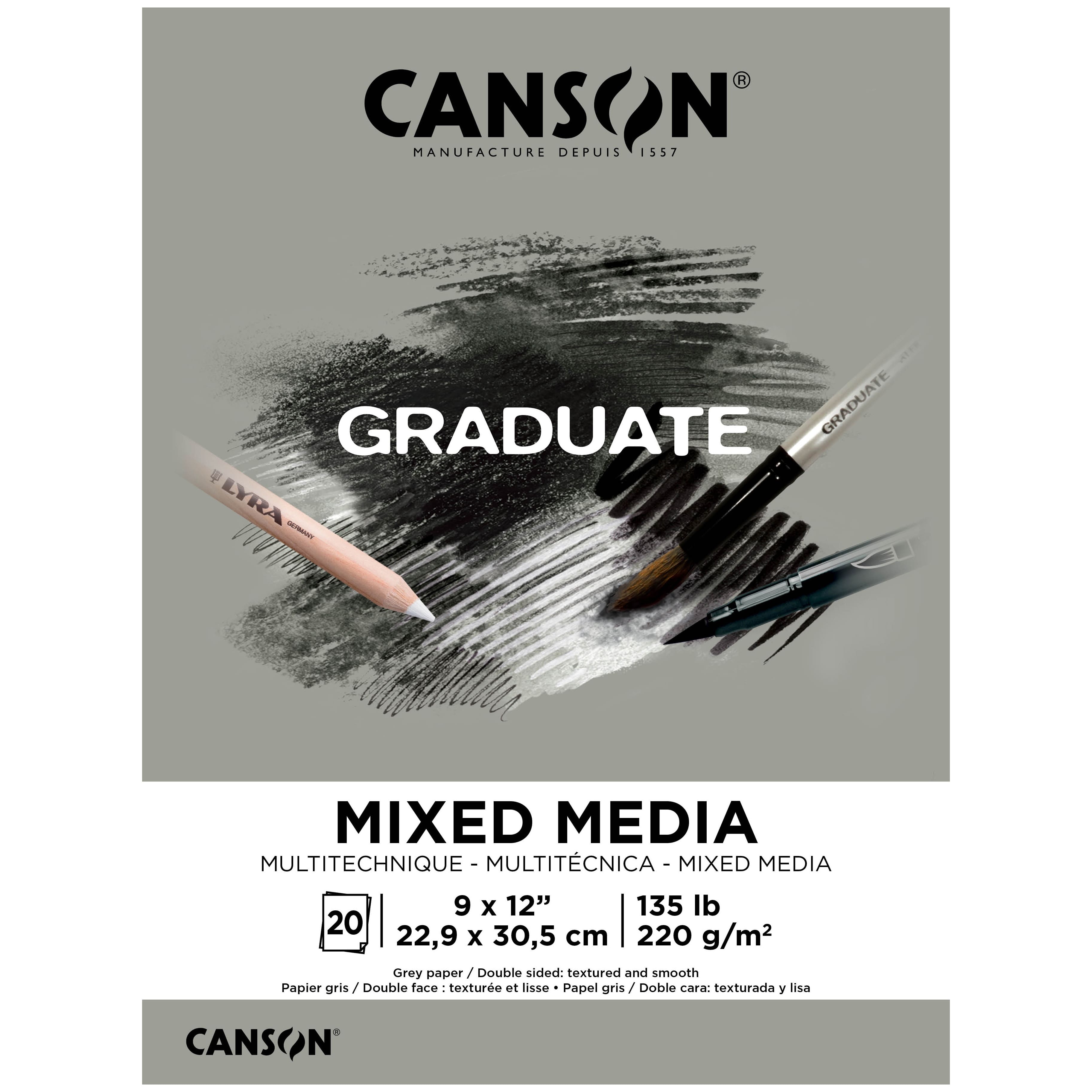 Canson Graduate 9x12 Drawing Paper Pad (30 Sheets) 