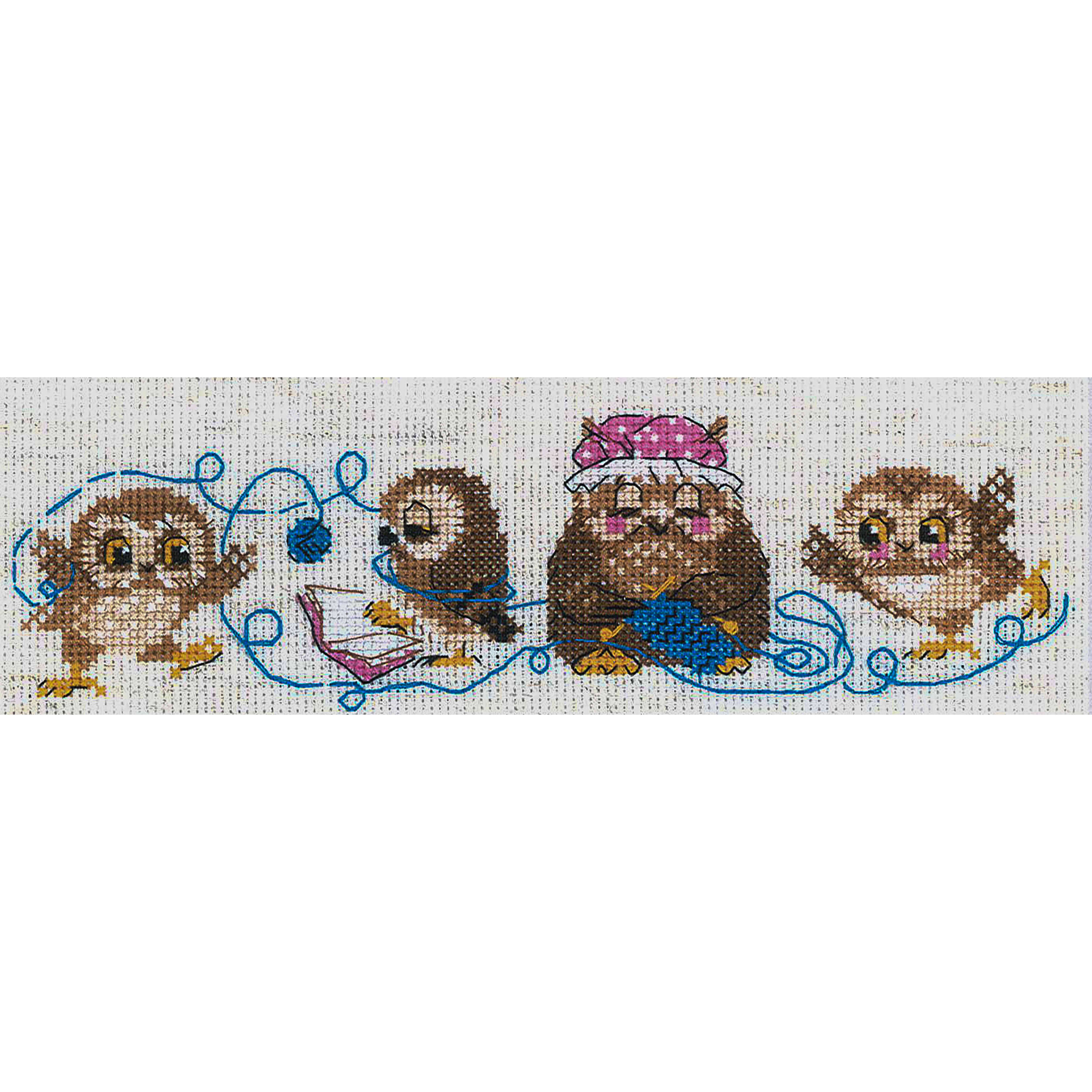 RIOLIS The Owl Family Cross Stitch Kit