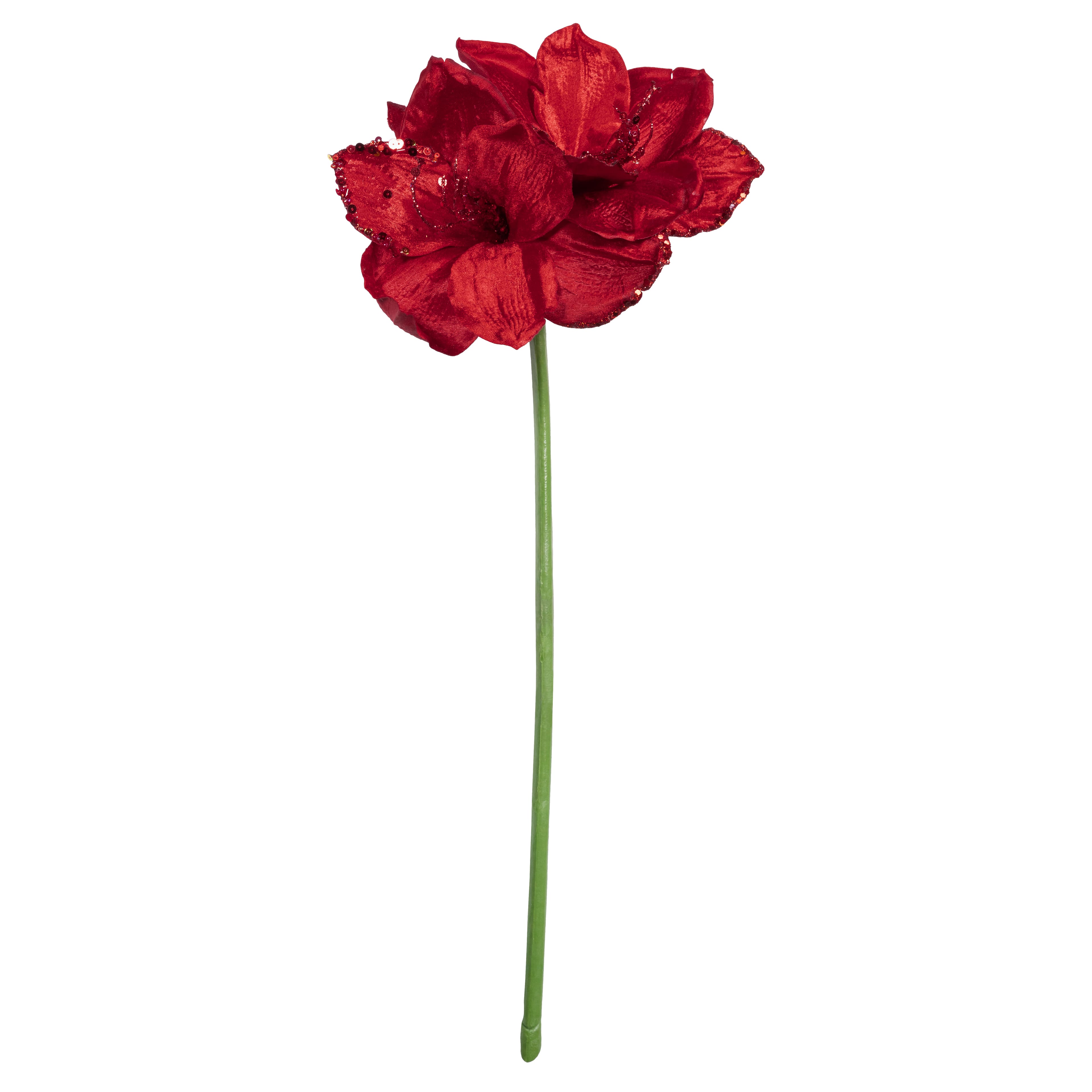 26&#x22; Red Jewel Amaryllis Stem by Ashland&#xAE;