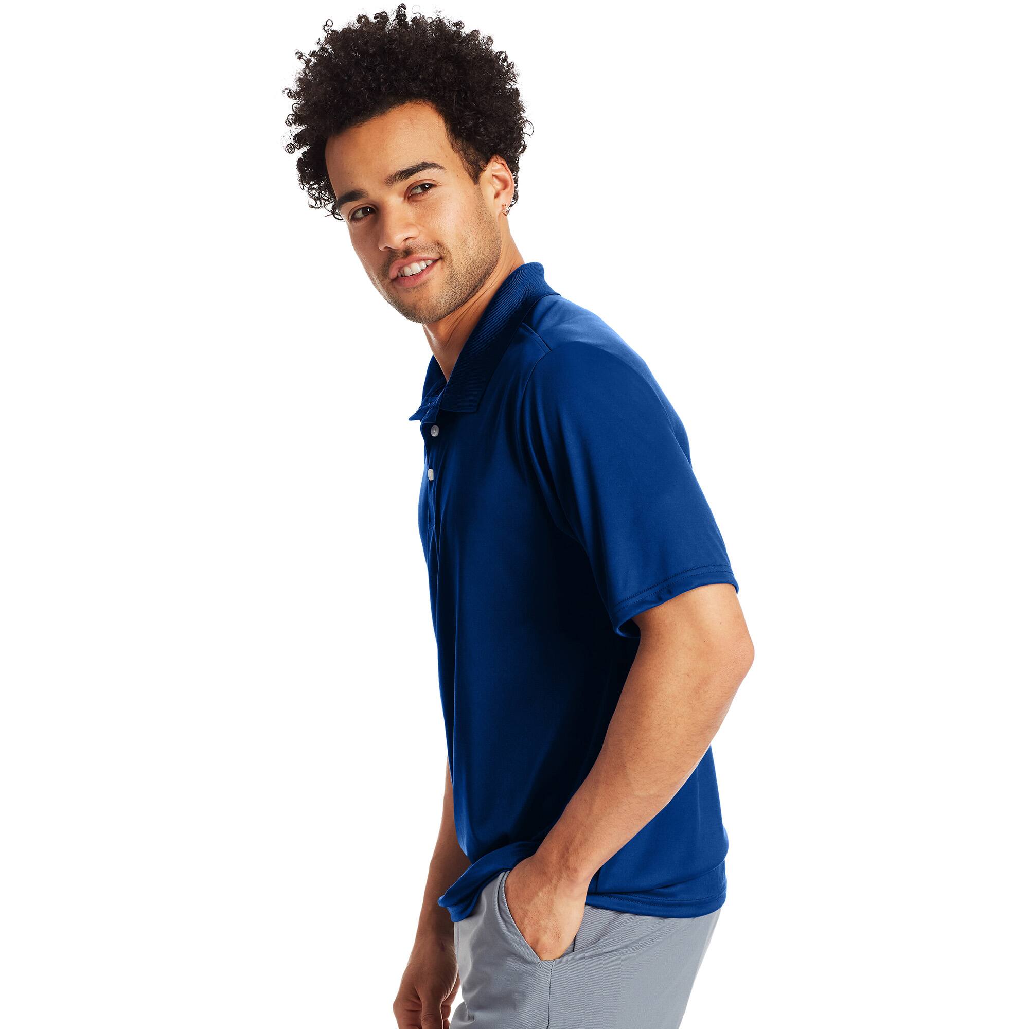 Hanes Men&#x27;s Cool DRI Polo Shirt