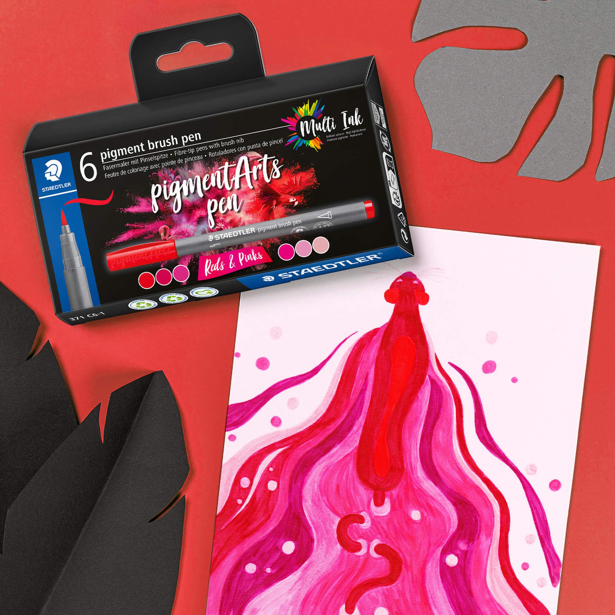 STAEDTLER® Pigments Arts Brush Pen Set