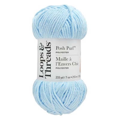 Posh Purl™ Yarn by Loops & Threads® image