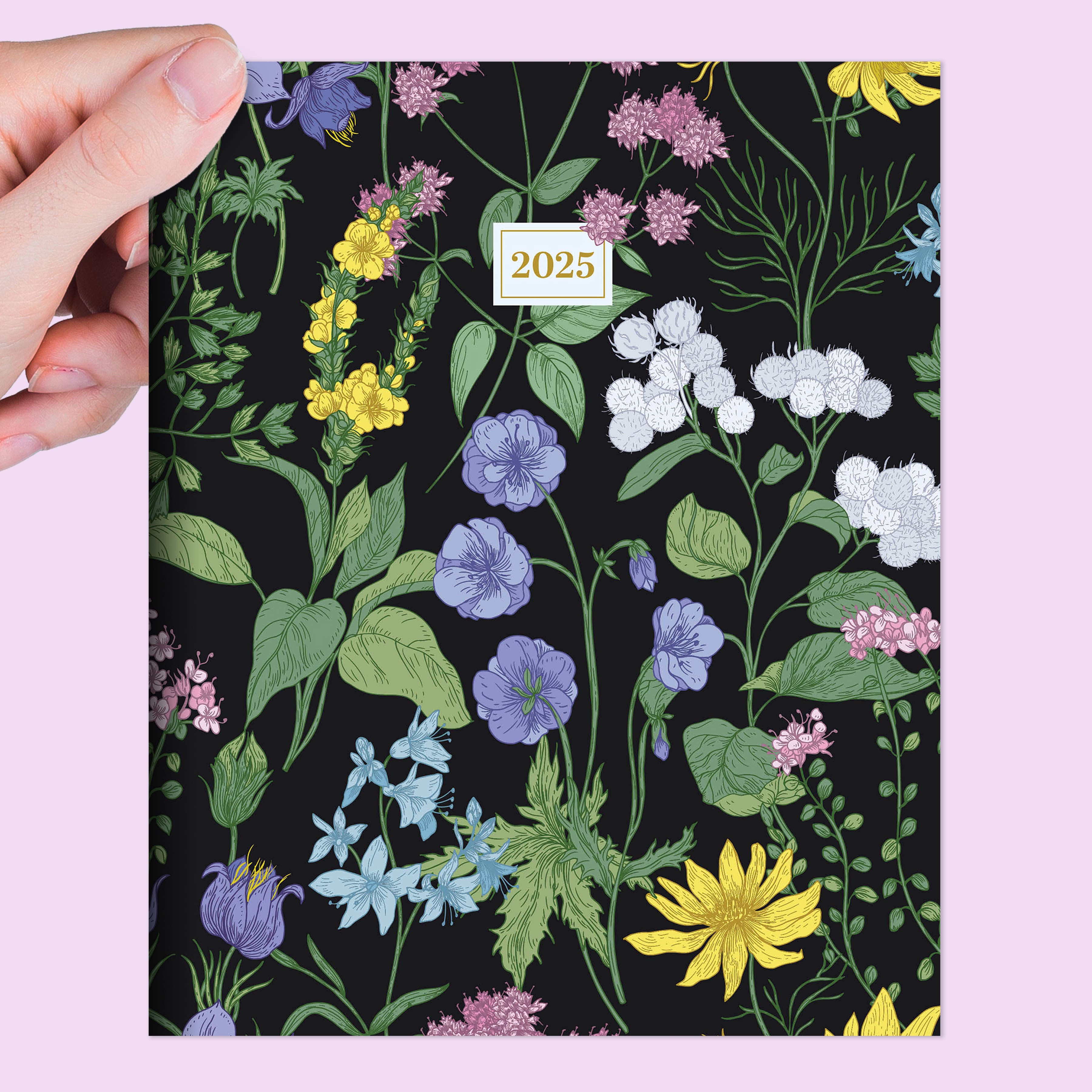 TF Publishing 2025 Garden Blooms Medium Monthly Planner