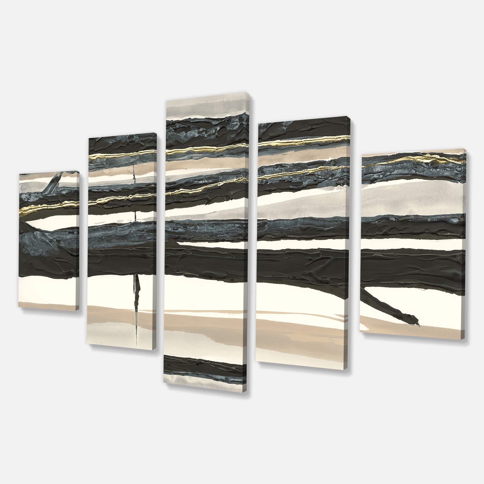 Designart - Forest Silhouette II - Modern Farmhouse Premium Canvas Wall Art