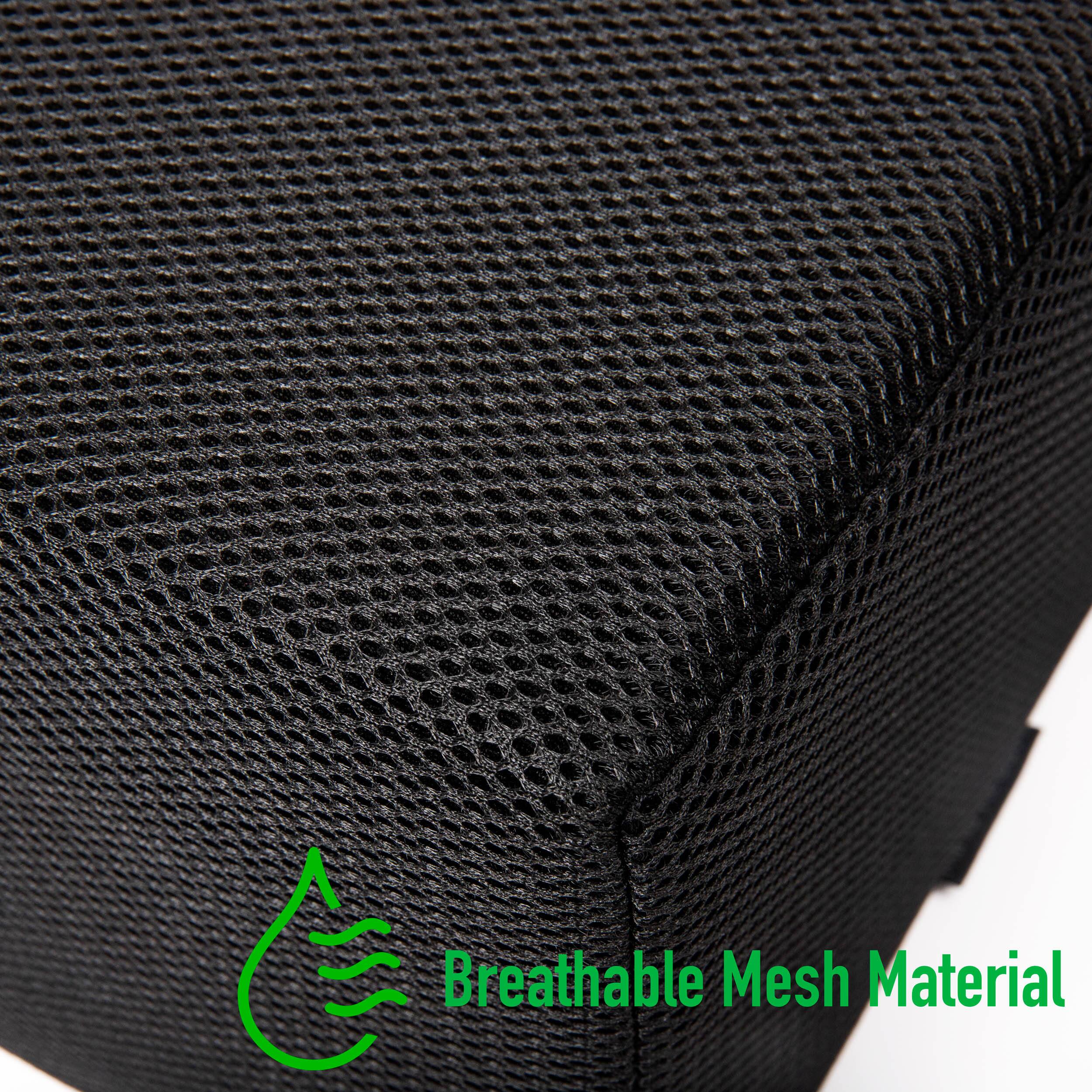 Mind Reader Black Ergonomic Pressure Relief Foot Rest