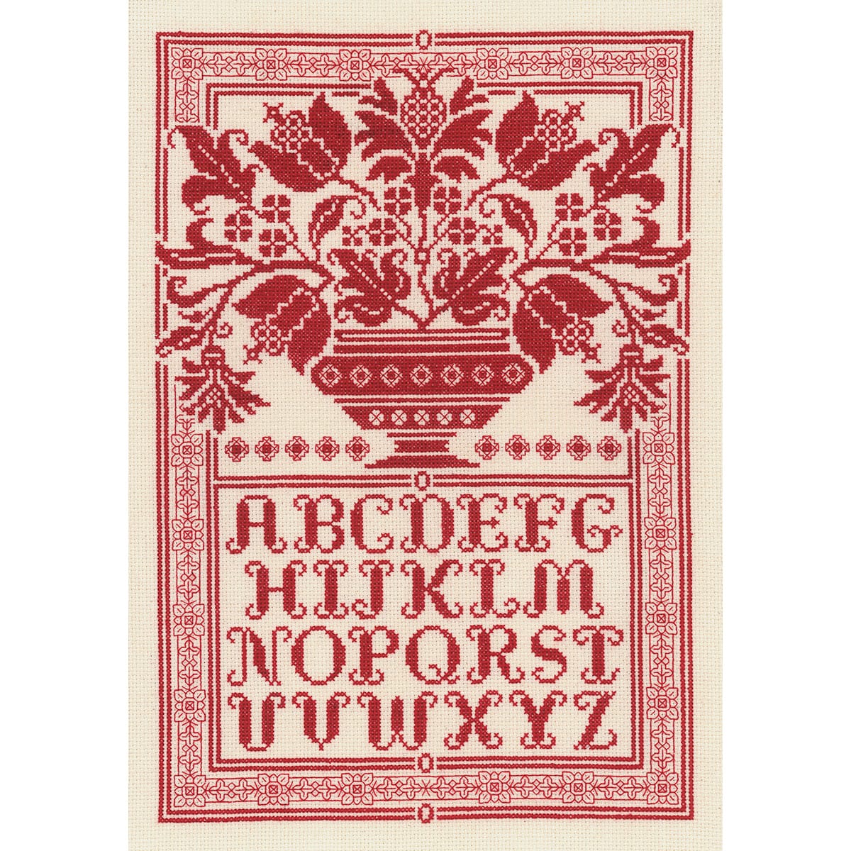 Imaginating Folk Art Sampler Counted Cross Stitch Kit