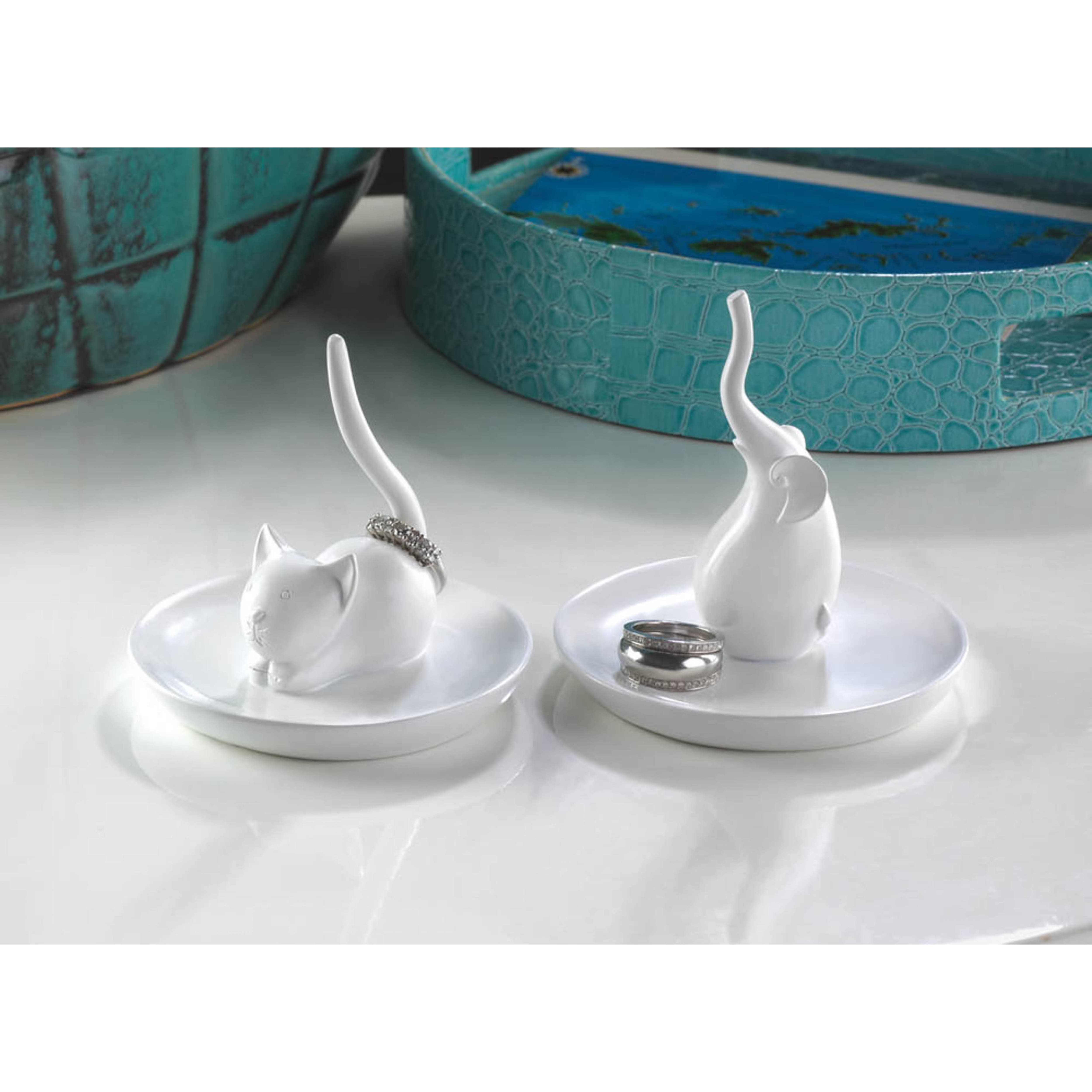 3.5&#x22; Charming Cat Ring Dish