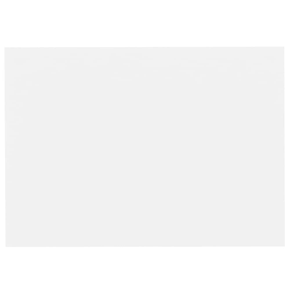 JAM Paper 3.5" x 4.875" White Blank Flat Note Cards