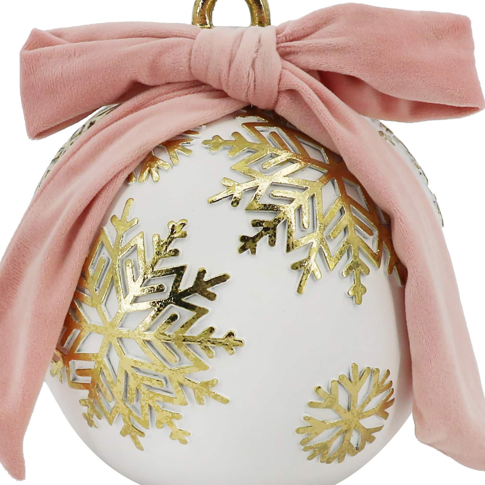 Assorted 8&#x22; Ball Tabletop Ornament with Ribbon by Ashland&#xAE;, 1pc.