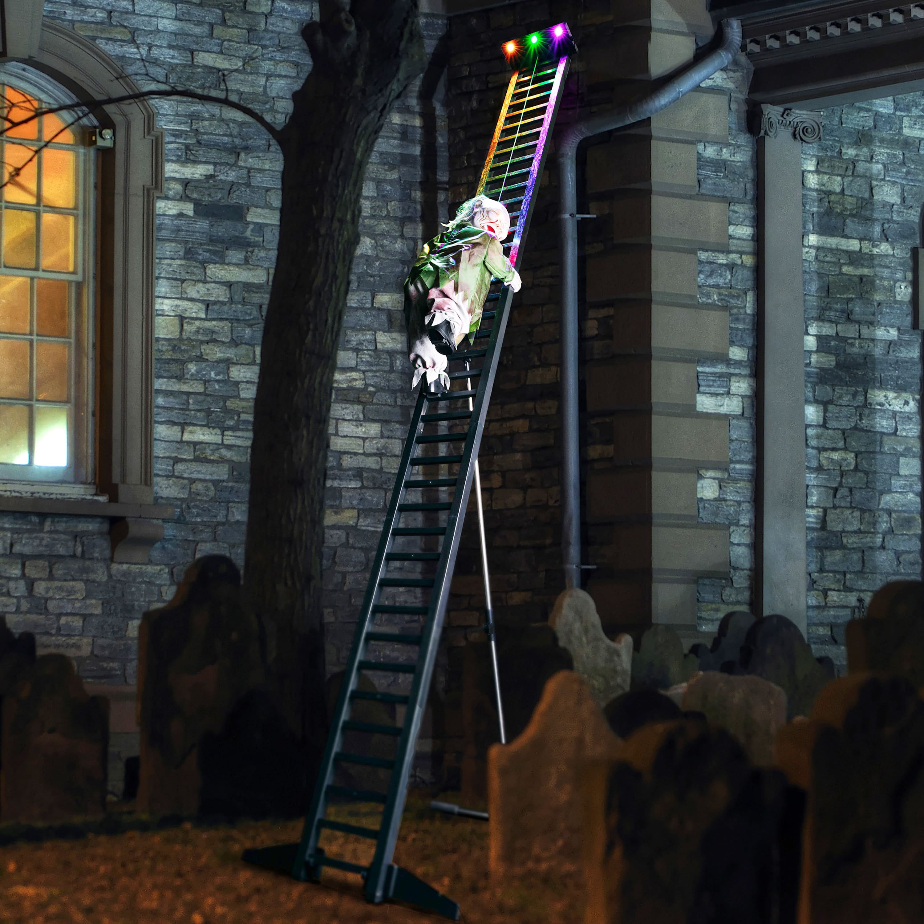 Mr. Halloween 10ft. Outdoor Climbing Zombie