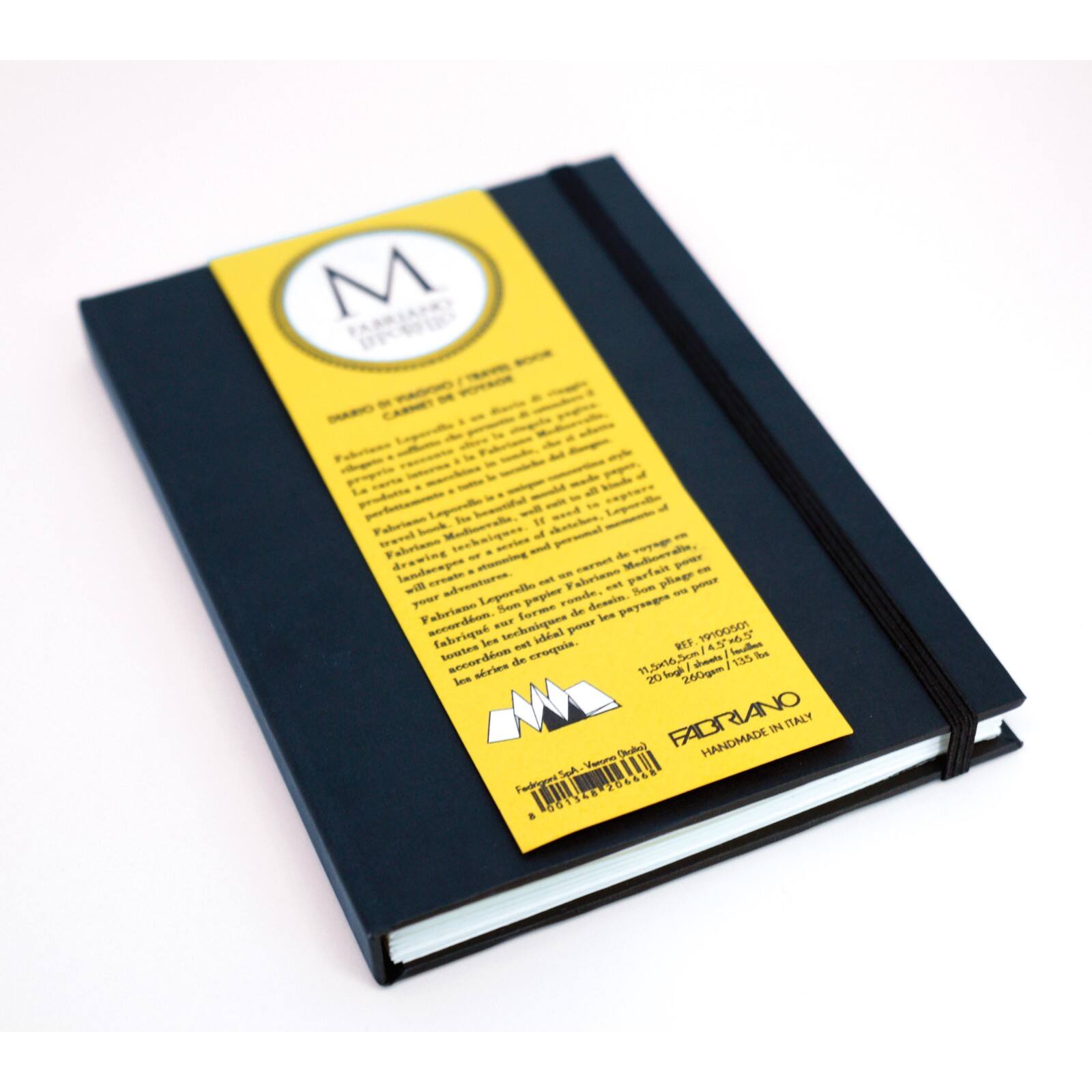 Fabriano&#xAE; Leporello Travel Book, 4.5&#x27;&#x27; x 6.5&#x27;&#x27;