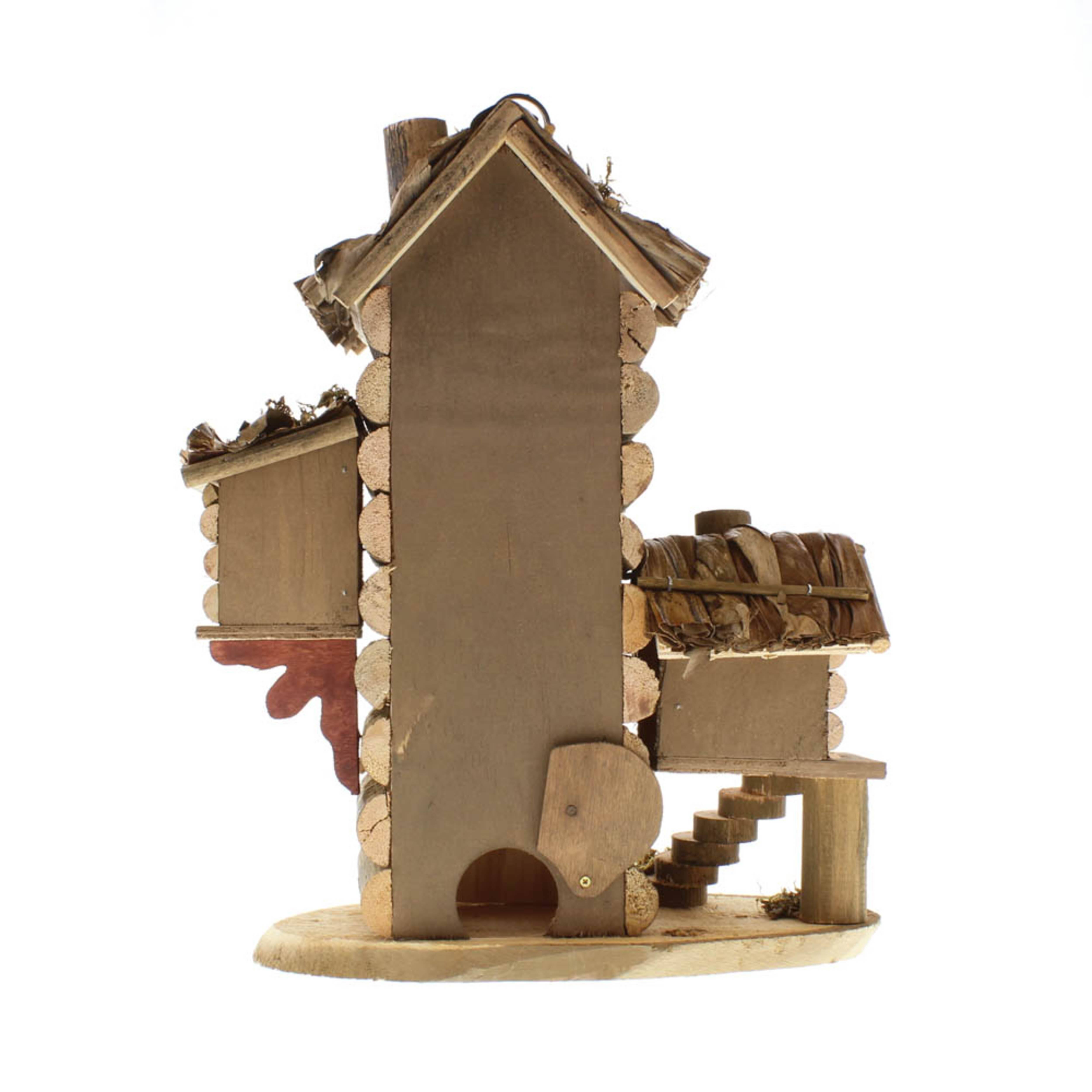 12.5&#x22; Gingerbread-Style Birdhouse