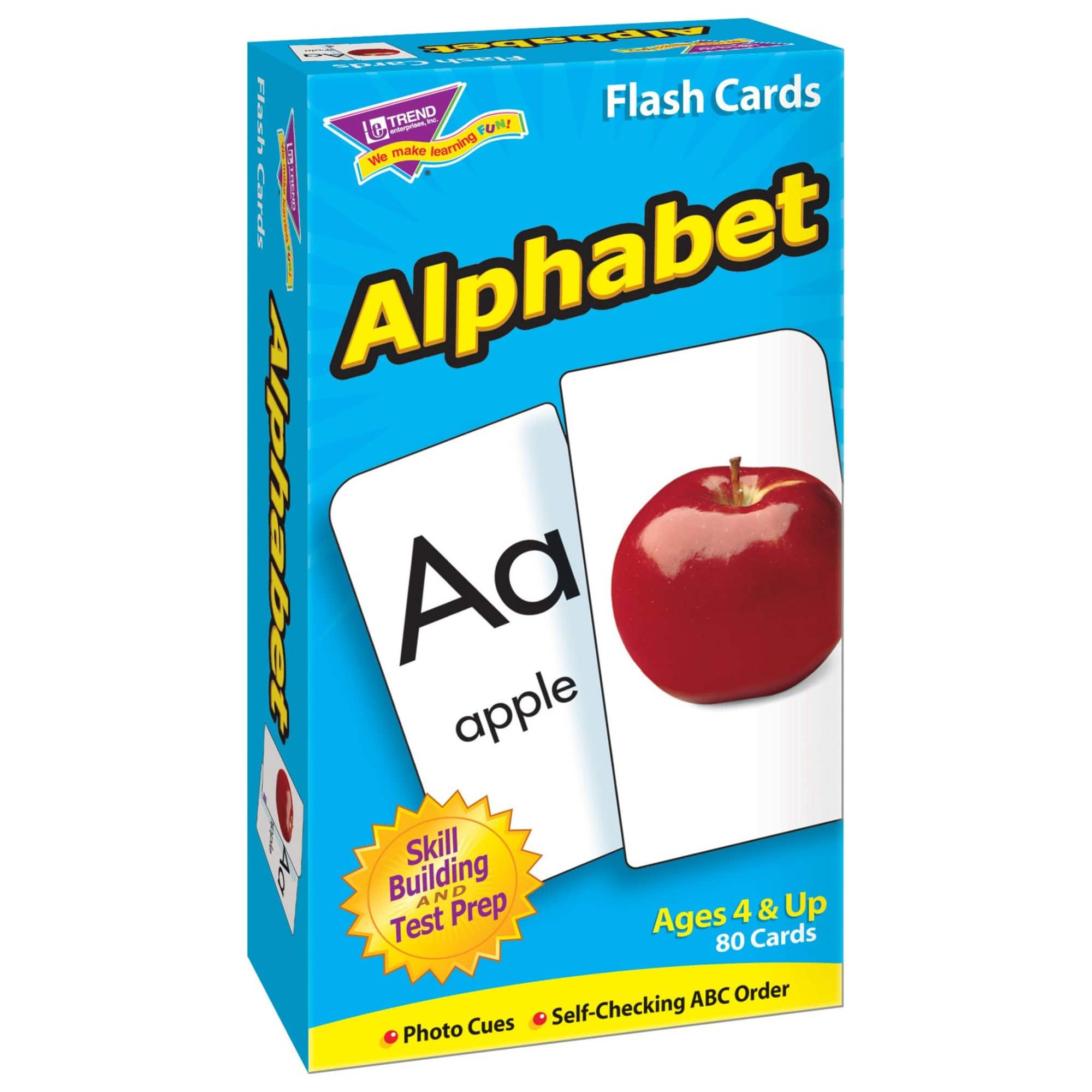 Trend Enterprises&#xAE; Alphabet Skill Drill Flash Cards