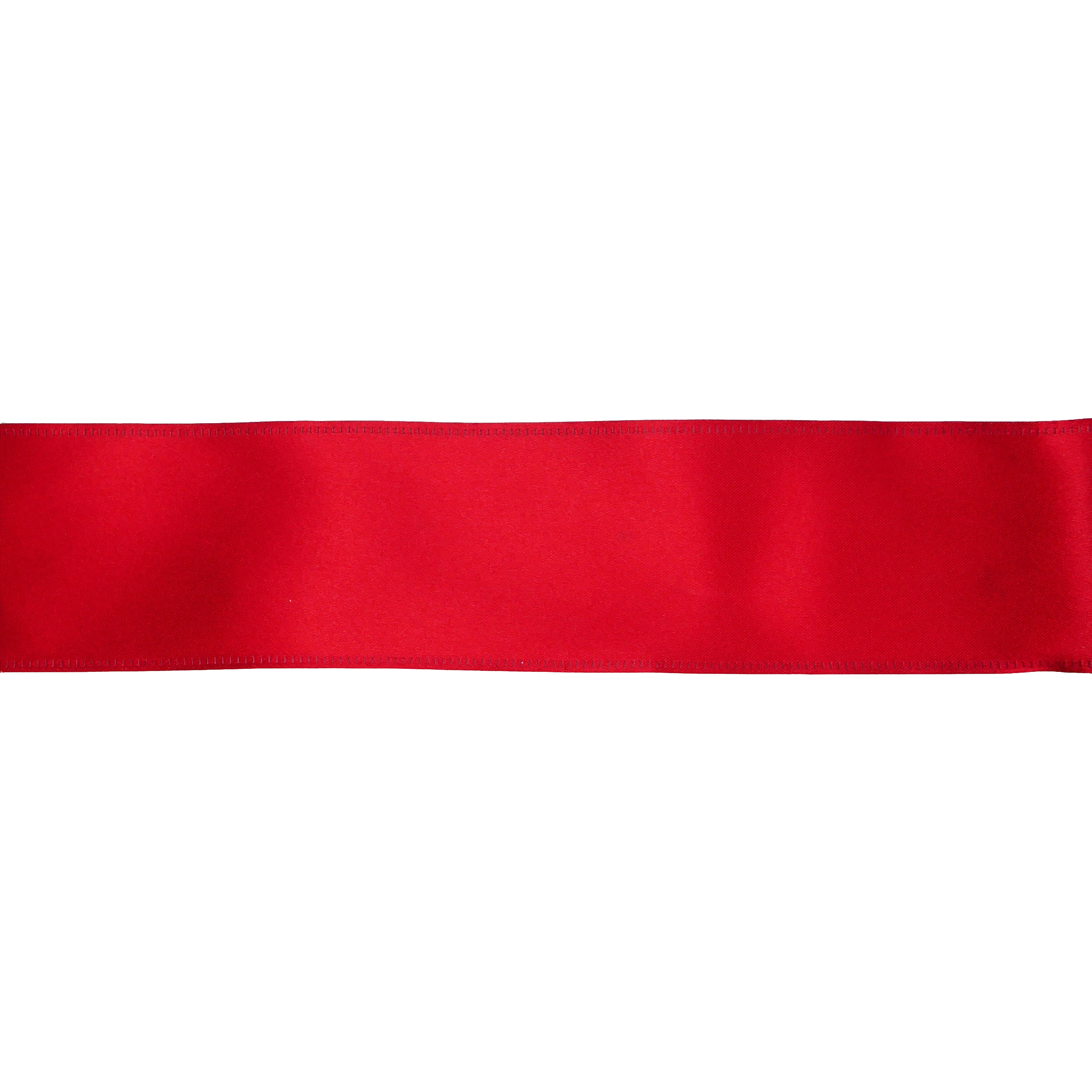 2.5&#x22; x 20ft. Red Wired Sateen Ribbon by Celebrate It&#xAE;