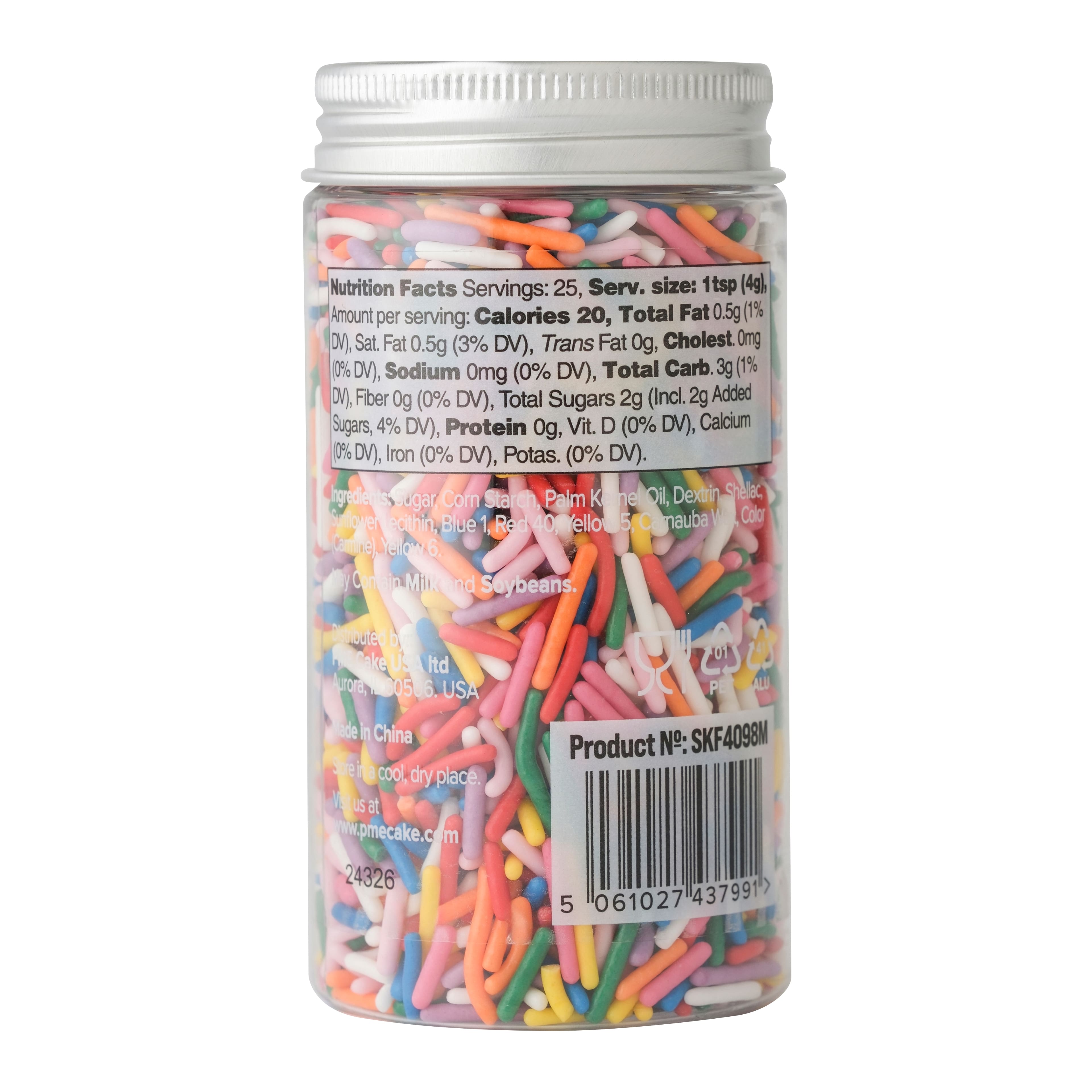 PME Cake Sweet Street&#xAE; 3.5oz. Jimmies Sprinkles