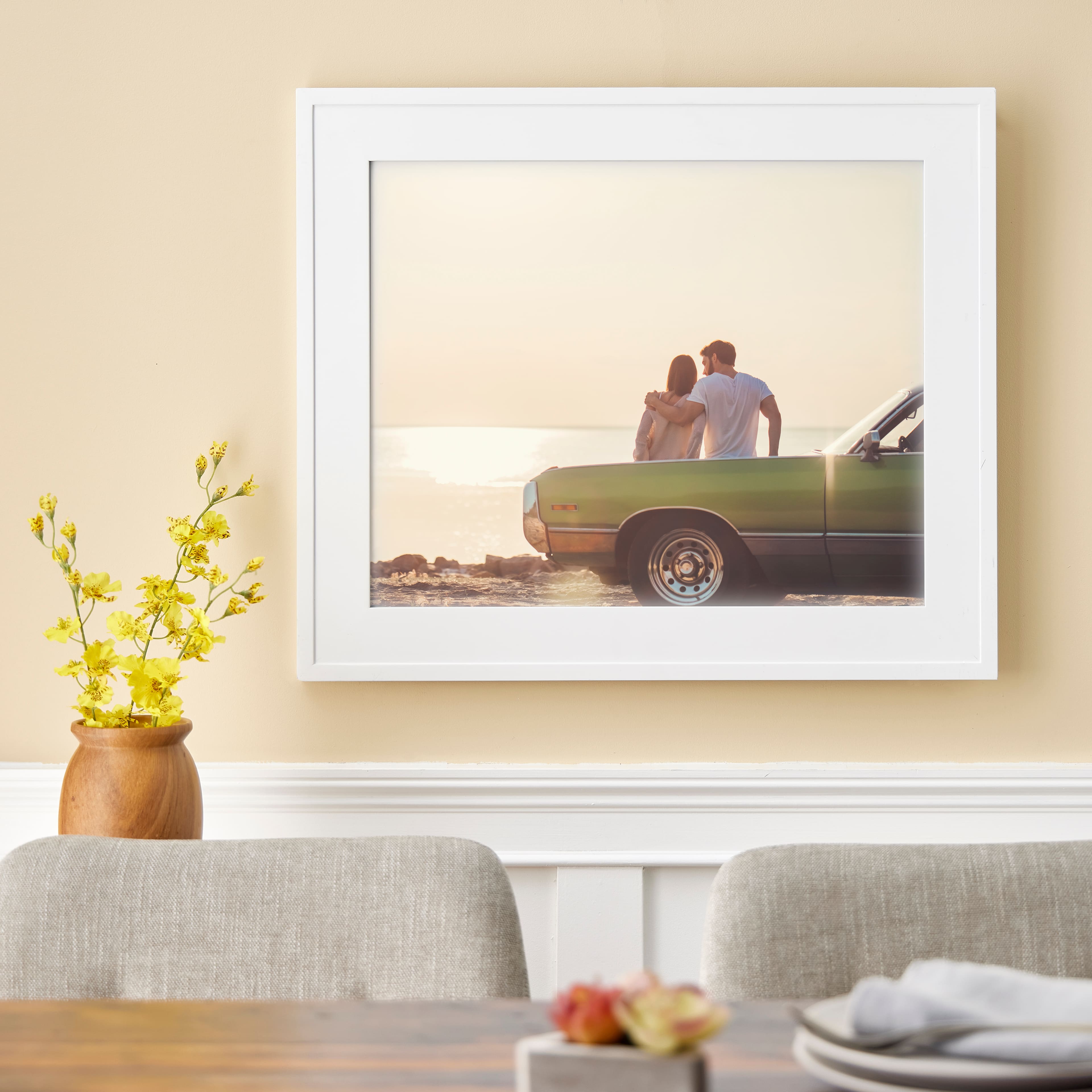 Home White Hampton Frame by Studio D&#xE9;cor&#xAE;