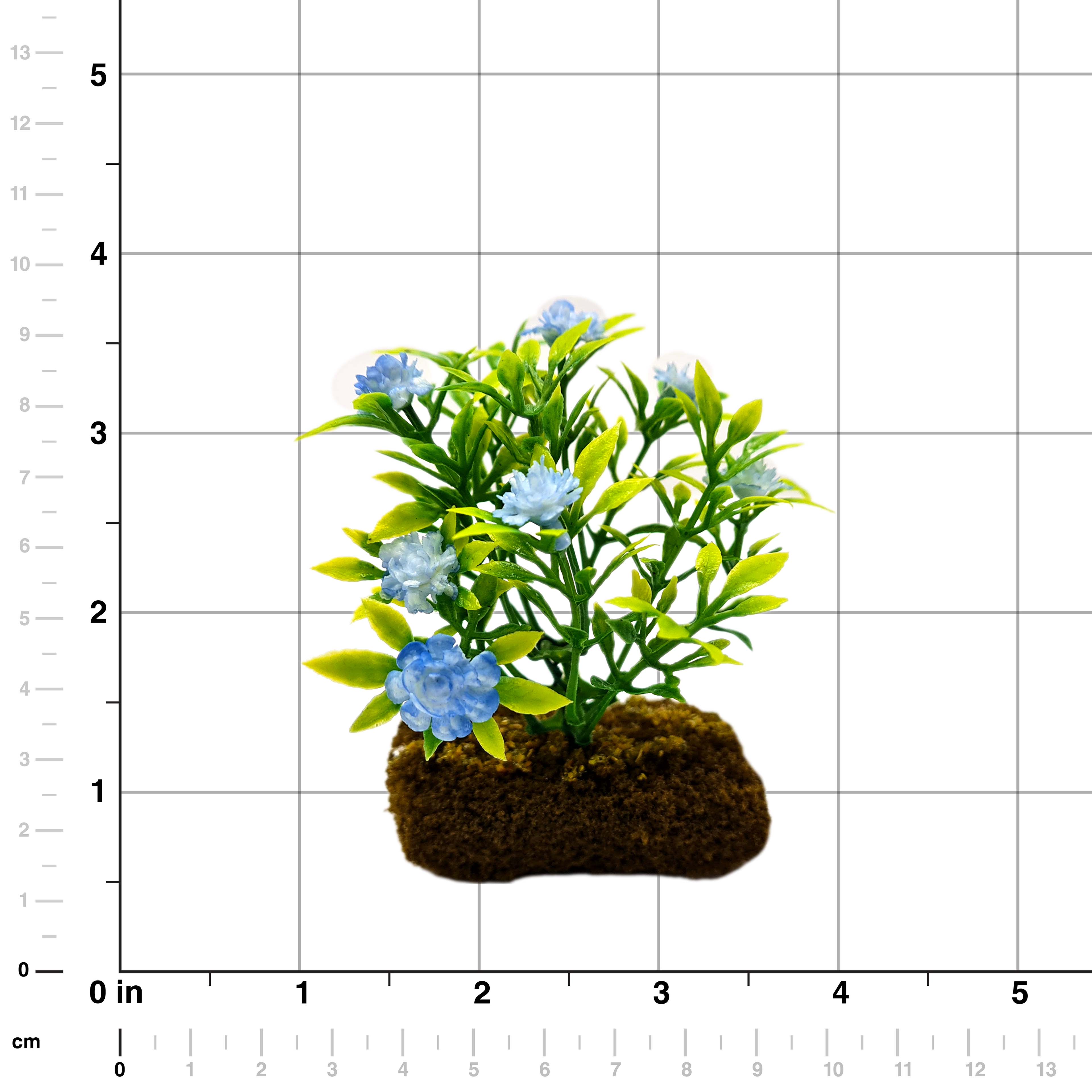 Miniature Blue Flower Plat by Make Market&#xAE;