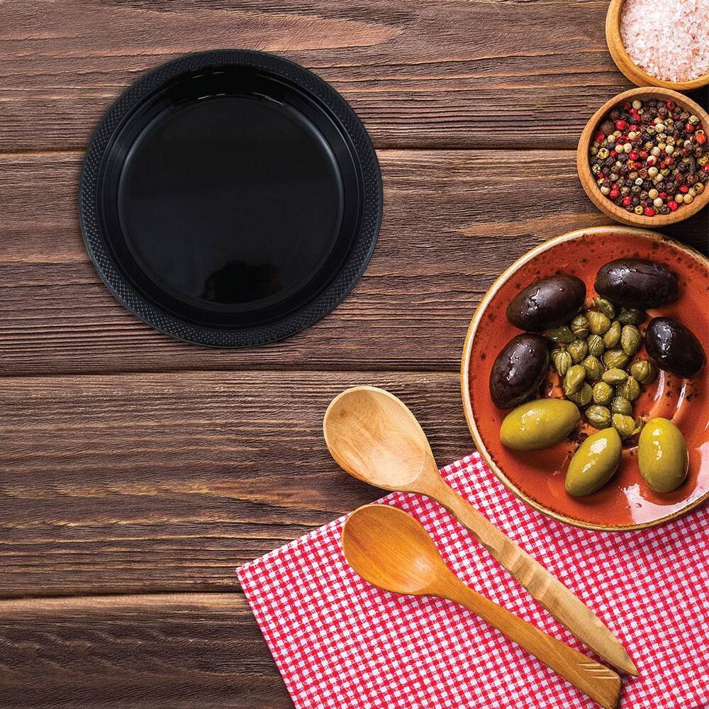 JAM Paper 7" Plastic Party Plates