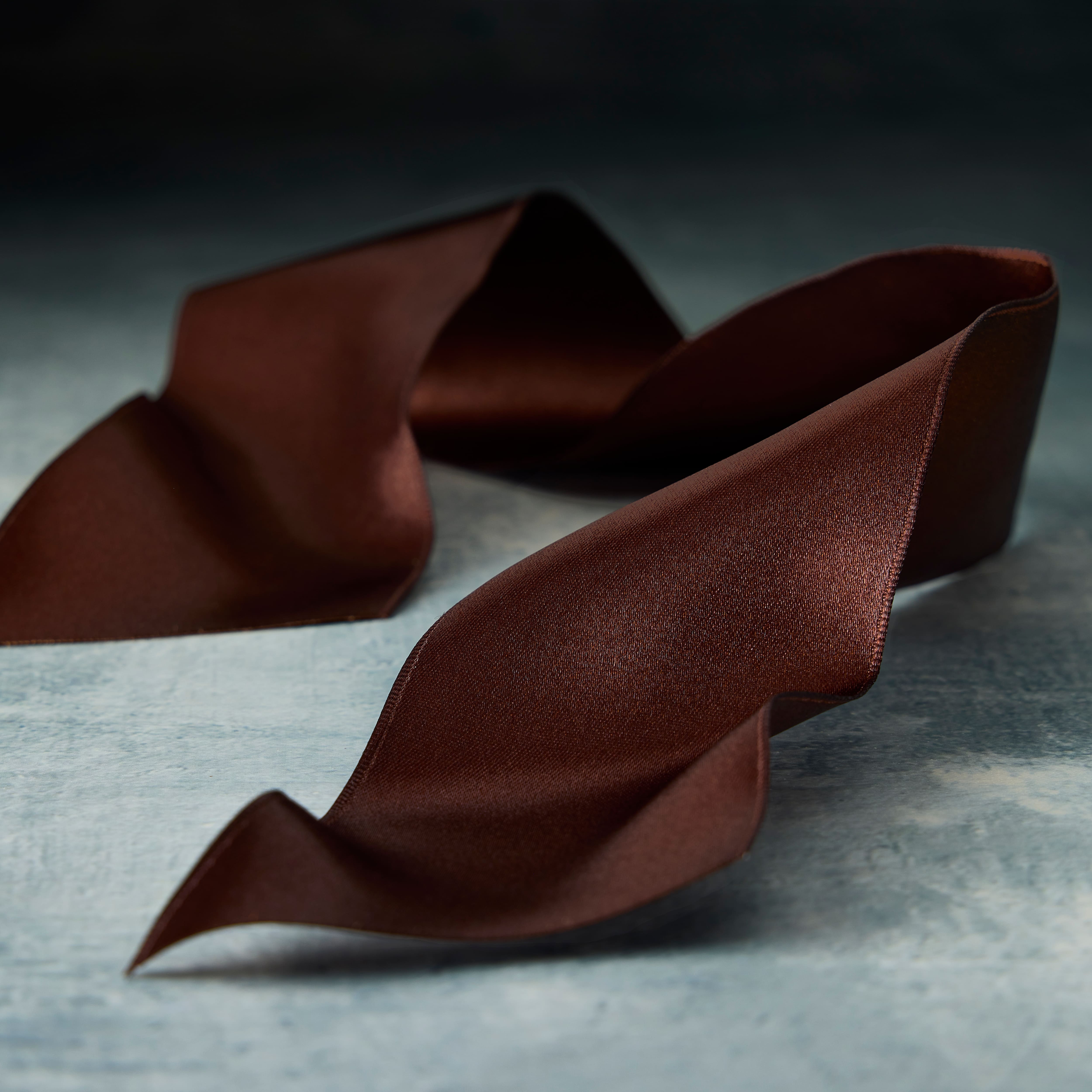 2.5" x 10yd. Brown Wired Ribbon by Celebrate It™ Classic