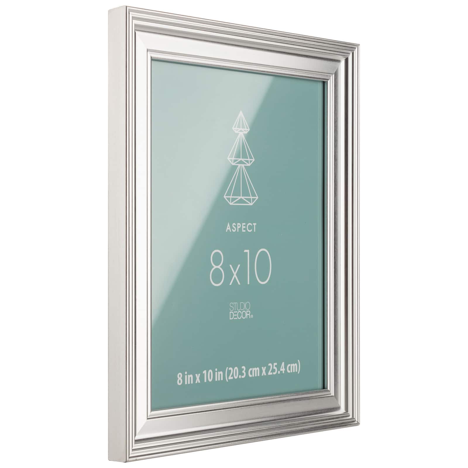 12 Pack: Silver Wide 8&#x22; x 10&#x22; Frame, Aspect by Studio D&#xE9;cor&#xAE;